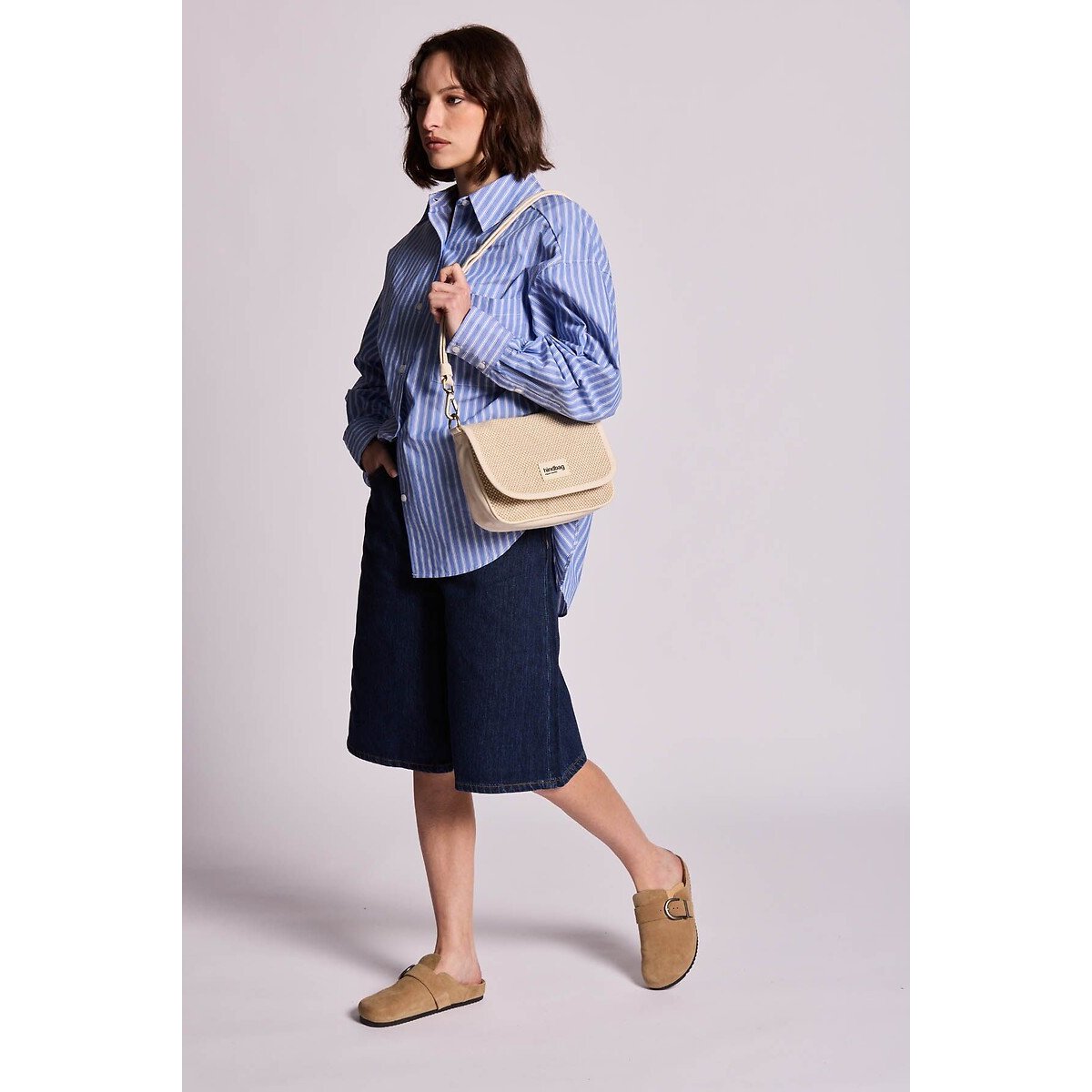 Hindbag Margault Shoulder Bag Women's Ecru