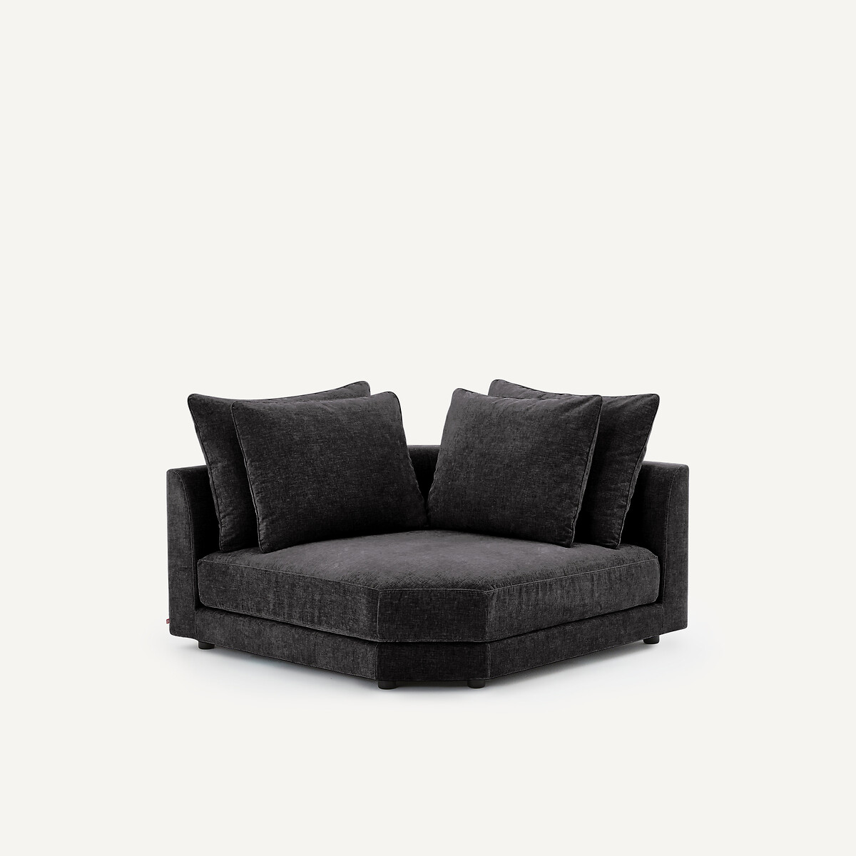 AM.PM Modulair hoekelement in chenille fluweel, TIBERIO
