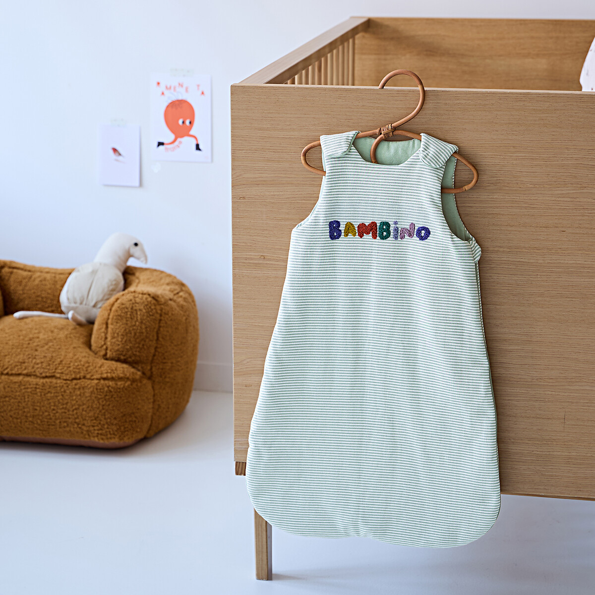 LA REDOUTE INTERIEURS Gestreepte slaapzak, jersey, Bambino