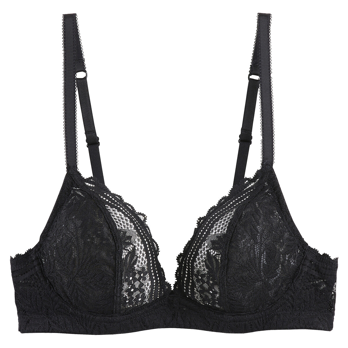 La Redoute Collections Signatures Jeanne Triangle Bra Women's Black 32C