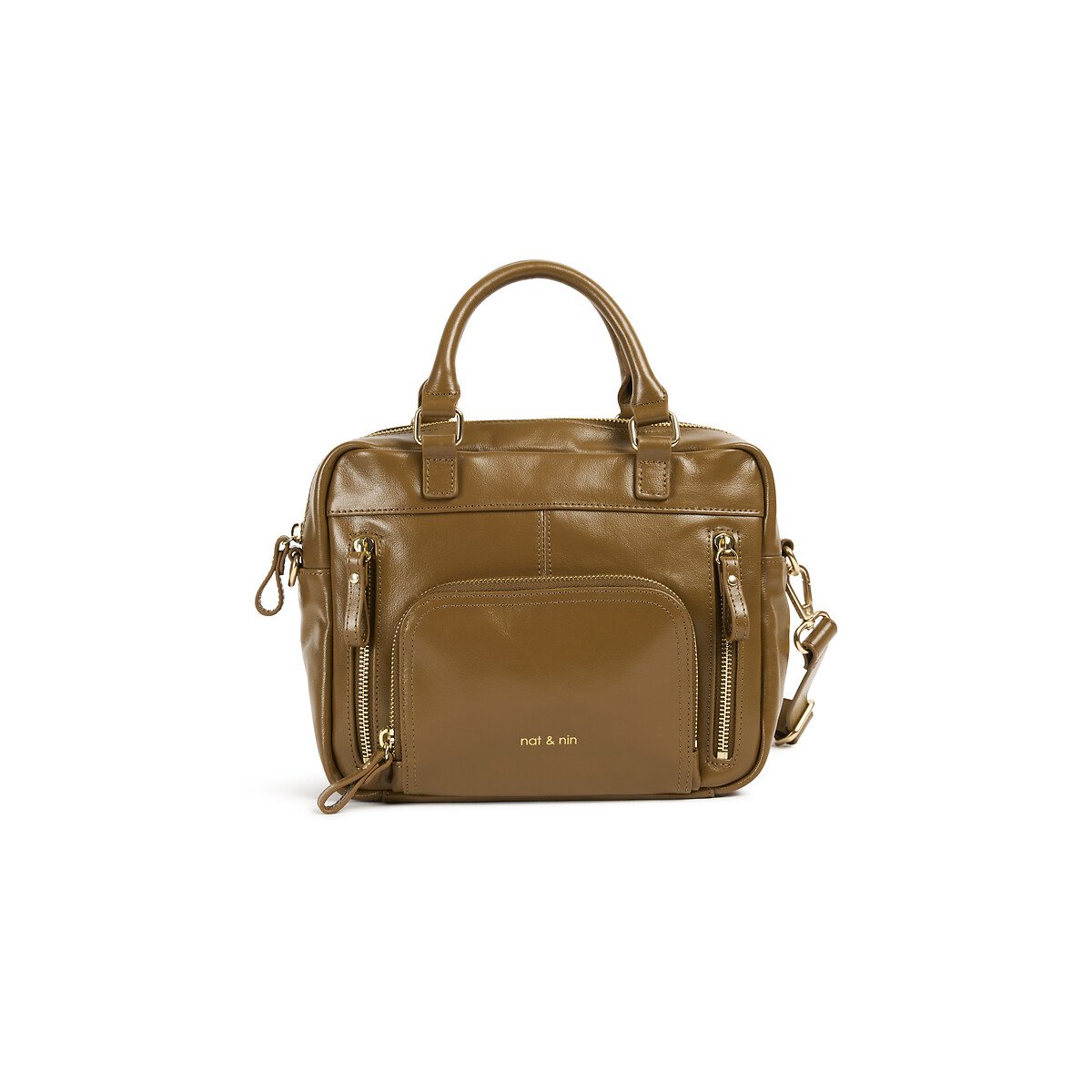 Nat & Nin Bolso de piel granulada MINI MACY. Talla talla única. Color