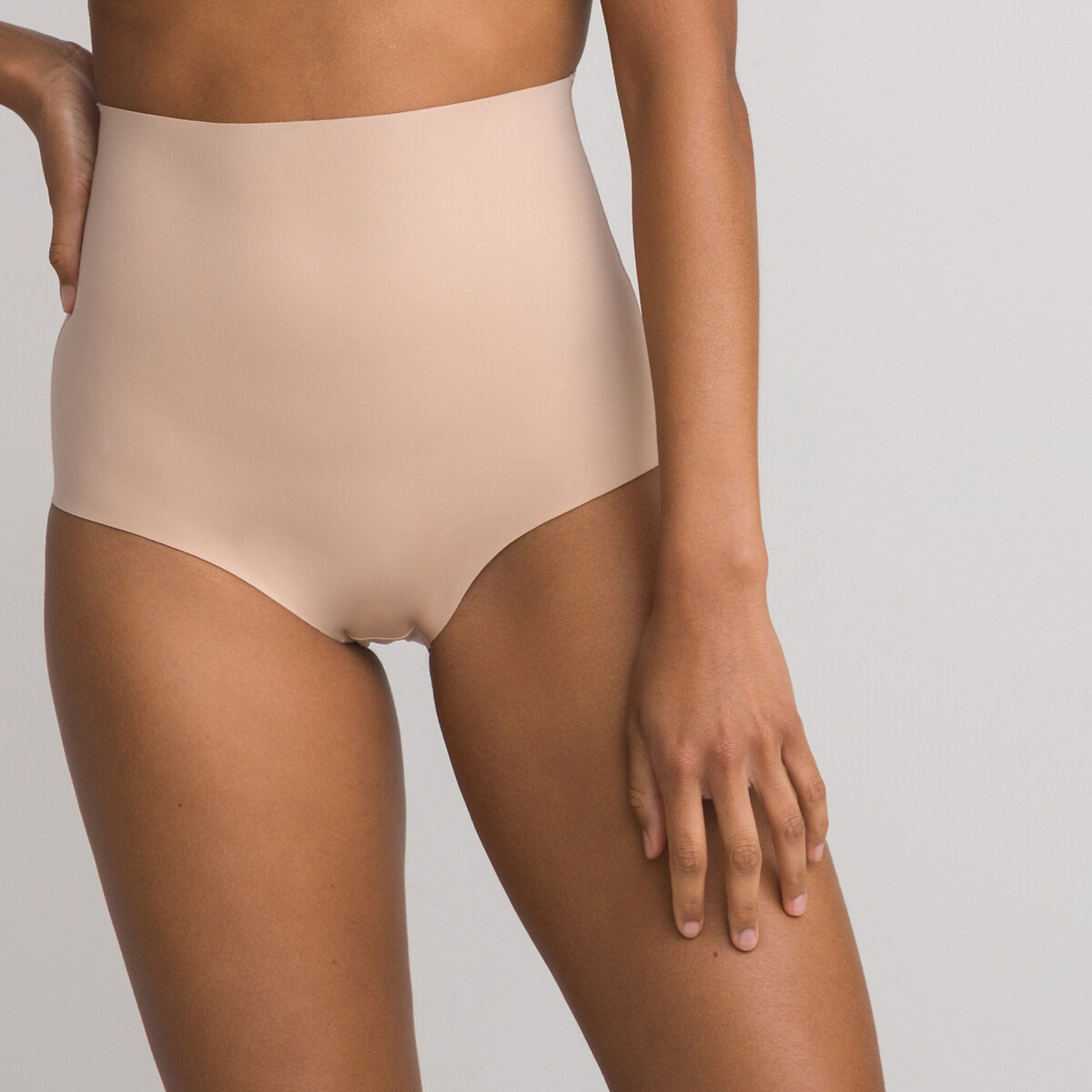 La Redoute Collections Firm Control Knickers Women's Skintone Size 22