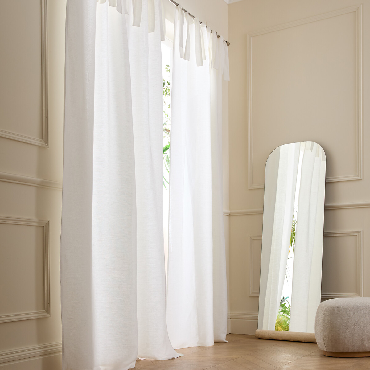 Tenda in lino foderata con nodi, Colin - AM.PM - Modalova