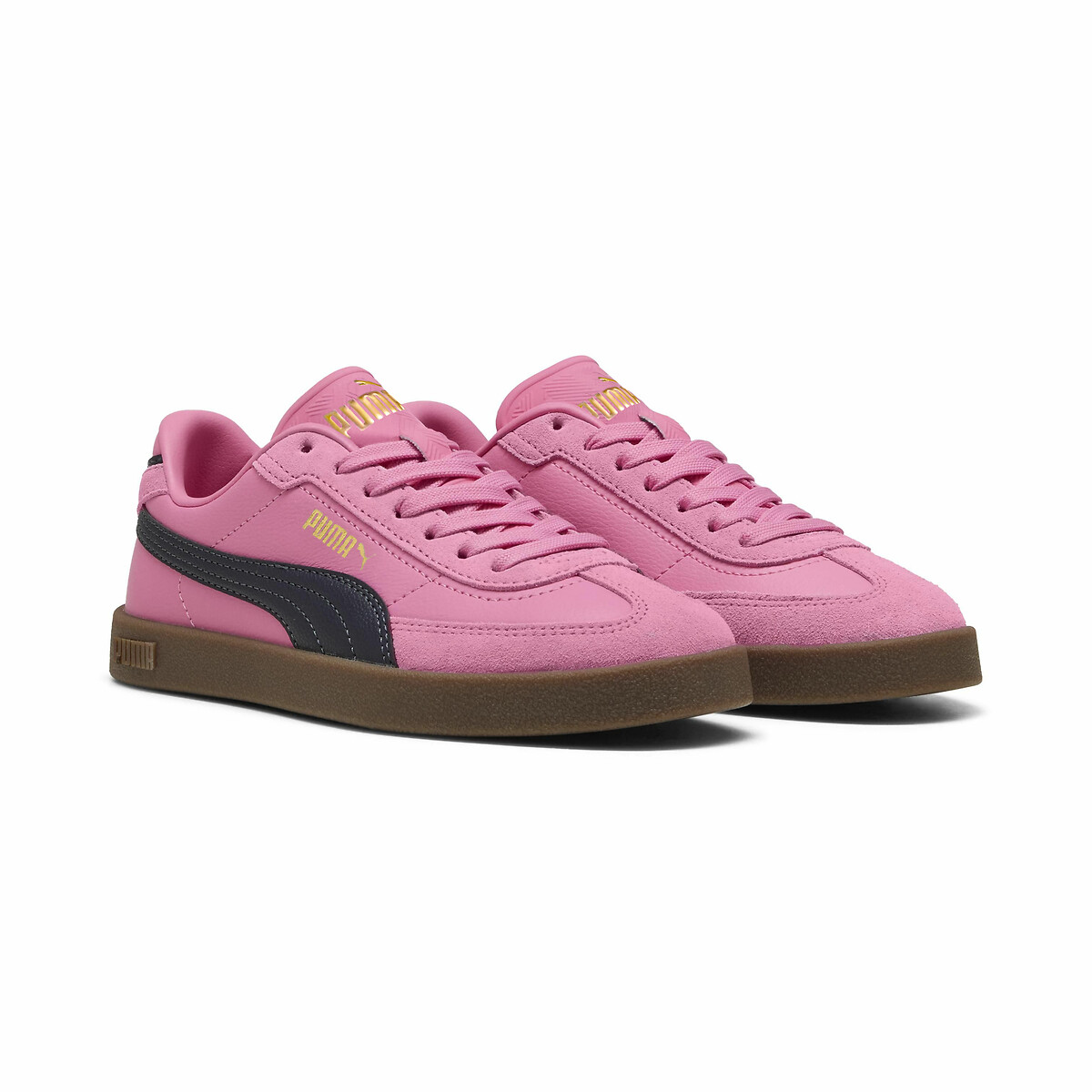 Puma Club Ii Era Trainers Pink/Navy Size 36 (3.5) Kids