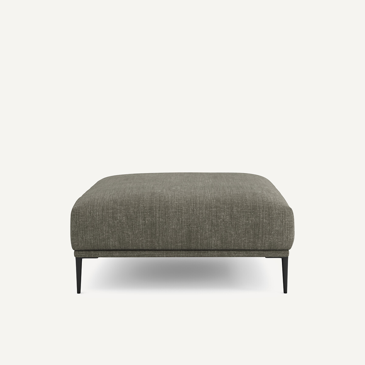 Repose-pieds XL coton et lin, Oscar, design Emmanuel Gallina