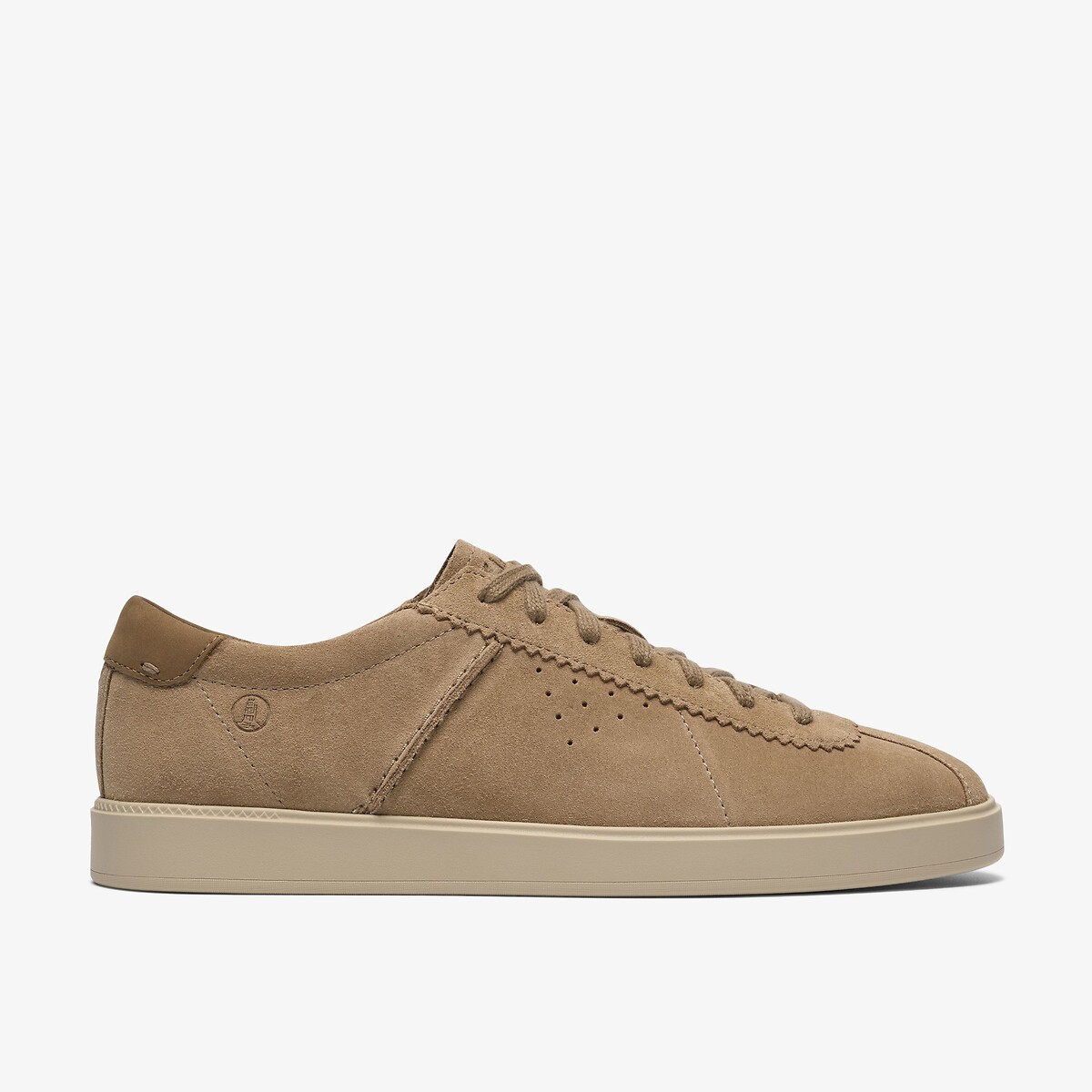 Clarks Lockford Lace Suède Sneakers