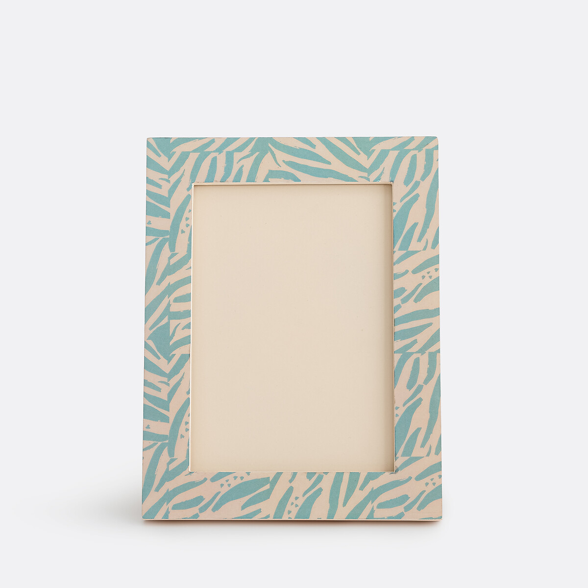 La Redoute Interieurs Ina Floral Photo Frame, 16.5 X 21.5Cm Unisex Green Eucalyptus