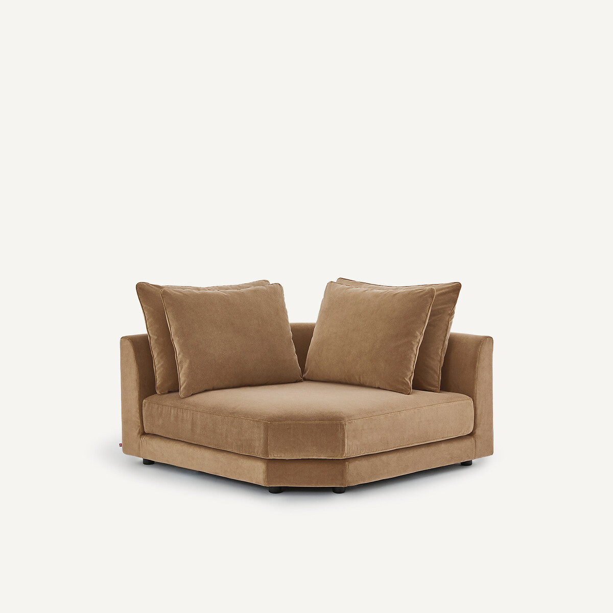 AM.PM Modulaire hoekbank in stonewashed fluweel, TIBERIO