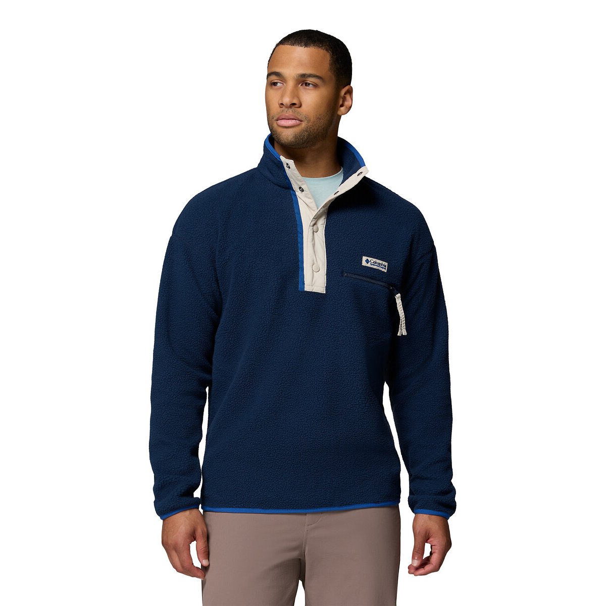 Columbia Helvetia™ Ii Half-Buttoned Fleece Men's Navy Blue Xxl