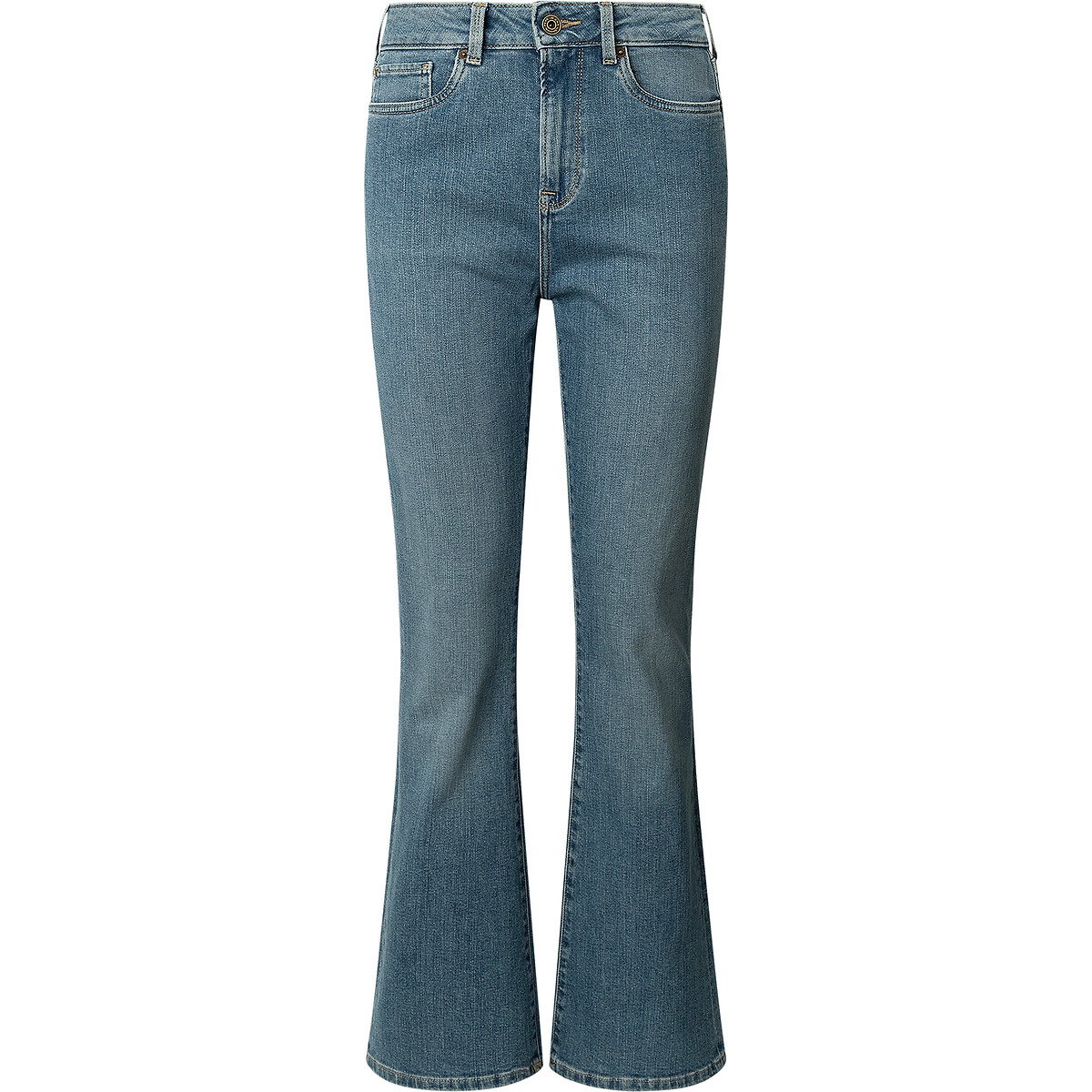 Pepe Jeans Dion Flared Jeans With High Waist Women's Light Blue W24 L32