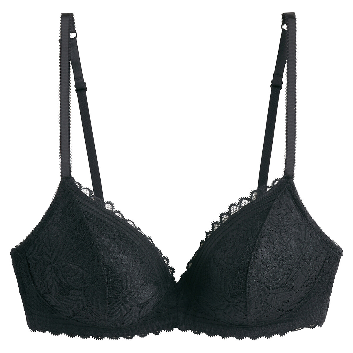 La Redoute Collections Signatures Jeanne Padded Bra Women's Black 32C