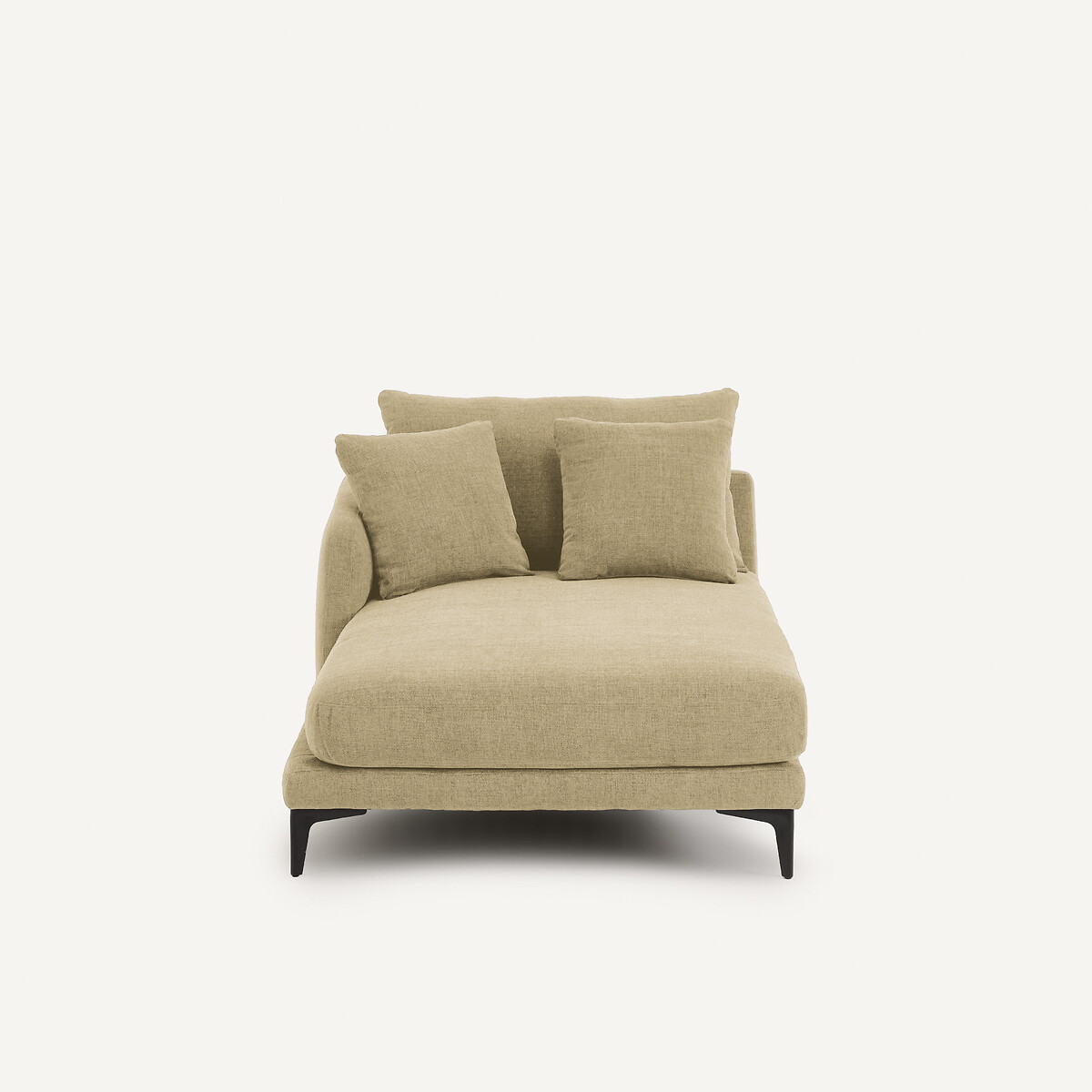 EMMANUEL GALLINA X AM.PM Longchair van gevlochten polyester, MODERNISTE, ontwerp Emmanuel Gallina