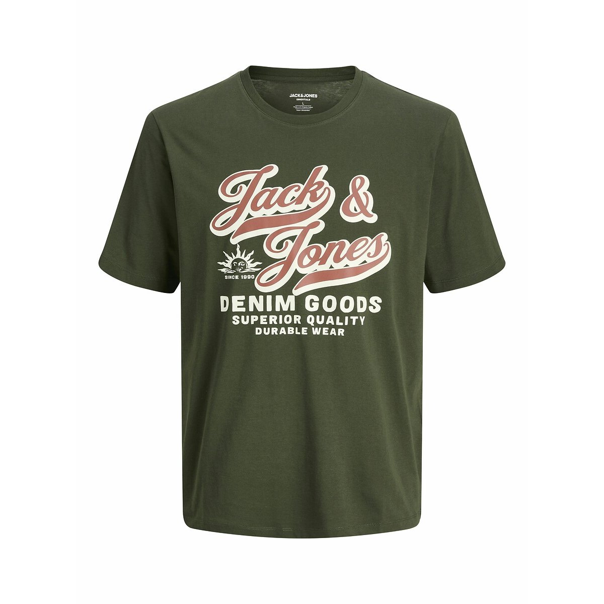 Jack & Jones Junior T-shirt JJELOGO TEE SS ONECK 2 COL AW25 NOOS JNR