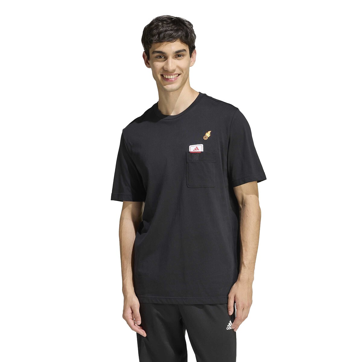 Adidas Sportswear Table Tee T-Shirt With Short Sleeves Men's Black Extra Large