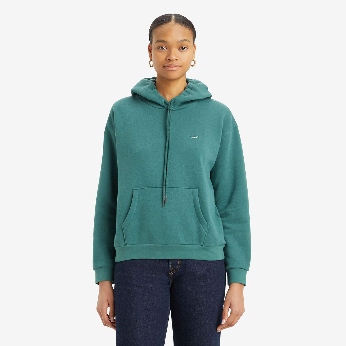 Levi´s ® Everyday Hoodie Verde L Mulher