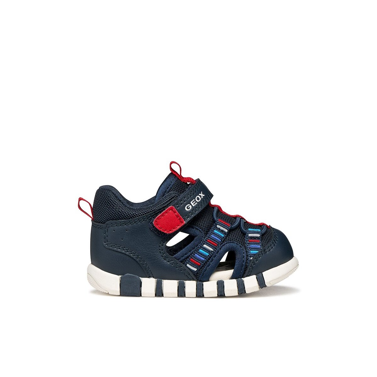 Geox Lupidoo Closed Sandals Boys Blue/Red Size 25 Kids