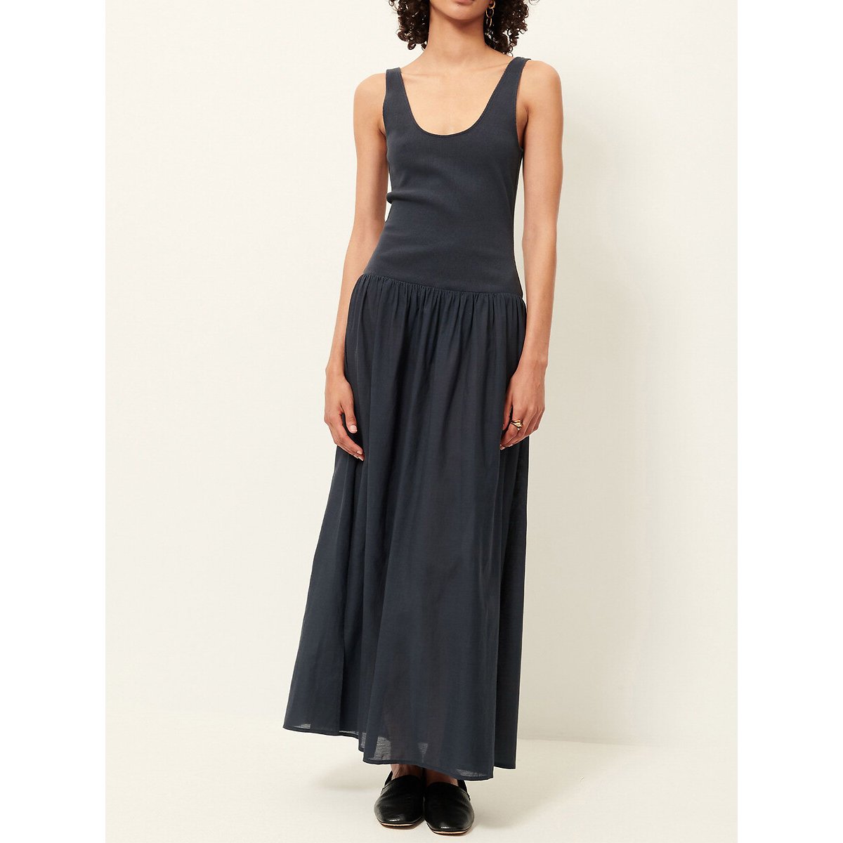 Sessun Solao Sleeveless Maxi Dress Women's Dark Green Extra Small