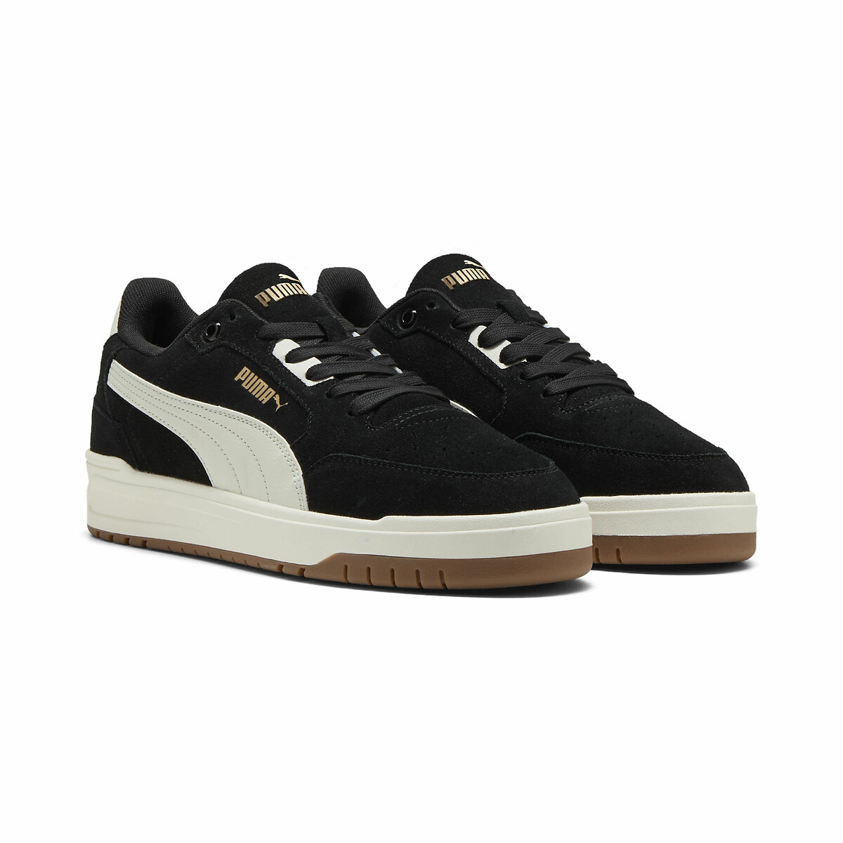 Puma Suede Shuffle Downtown Trainers Men's Black/Grey Size 41 (7)