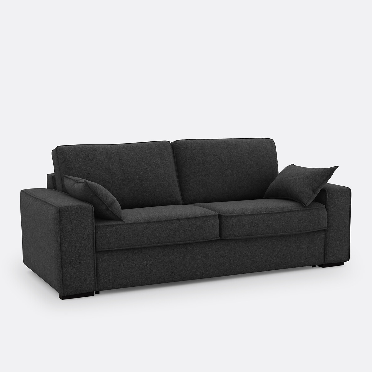 Canapé-lit Polyester, Mousse Premium HR, Cecilia — vue 3