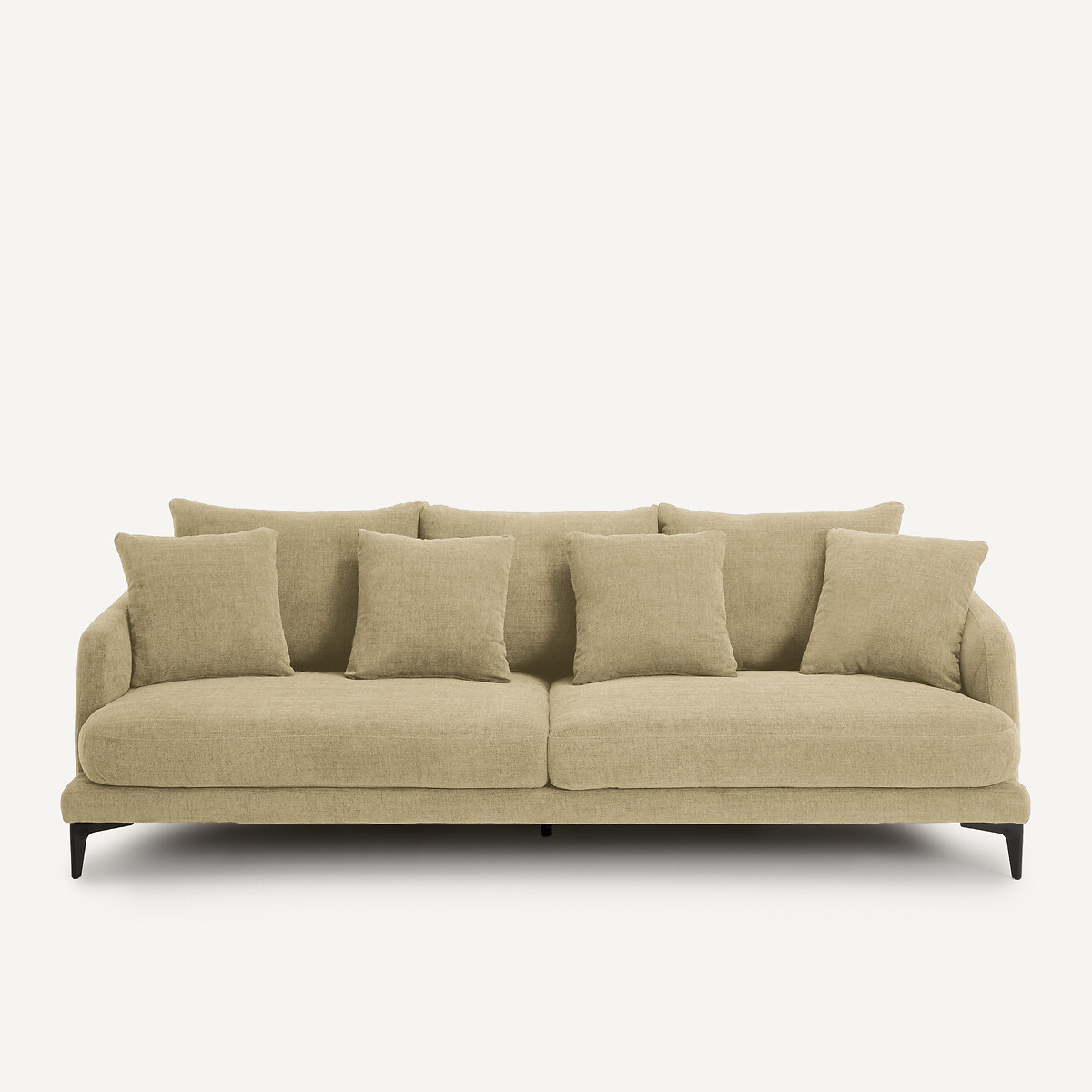EMMANUEL GALLINA X AM.PM 3- of 4-zitsbank van gevlochten polyester, MODERNISTE, ontwerp Emmanuel Gallina