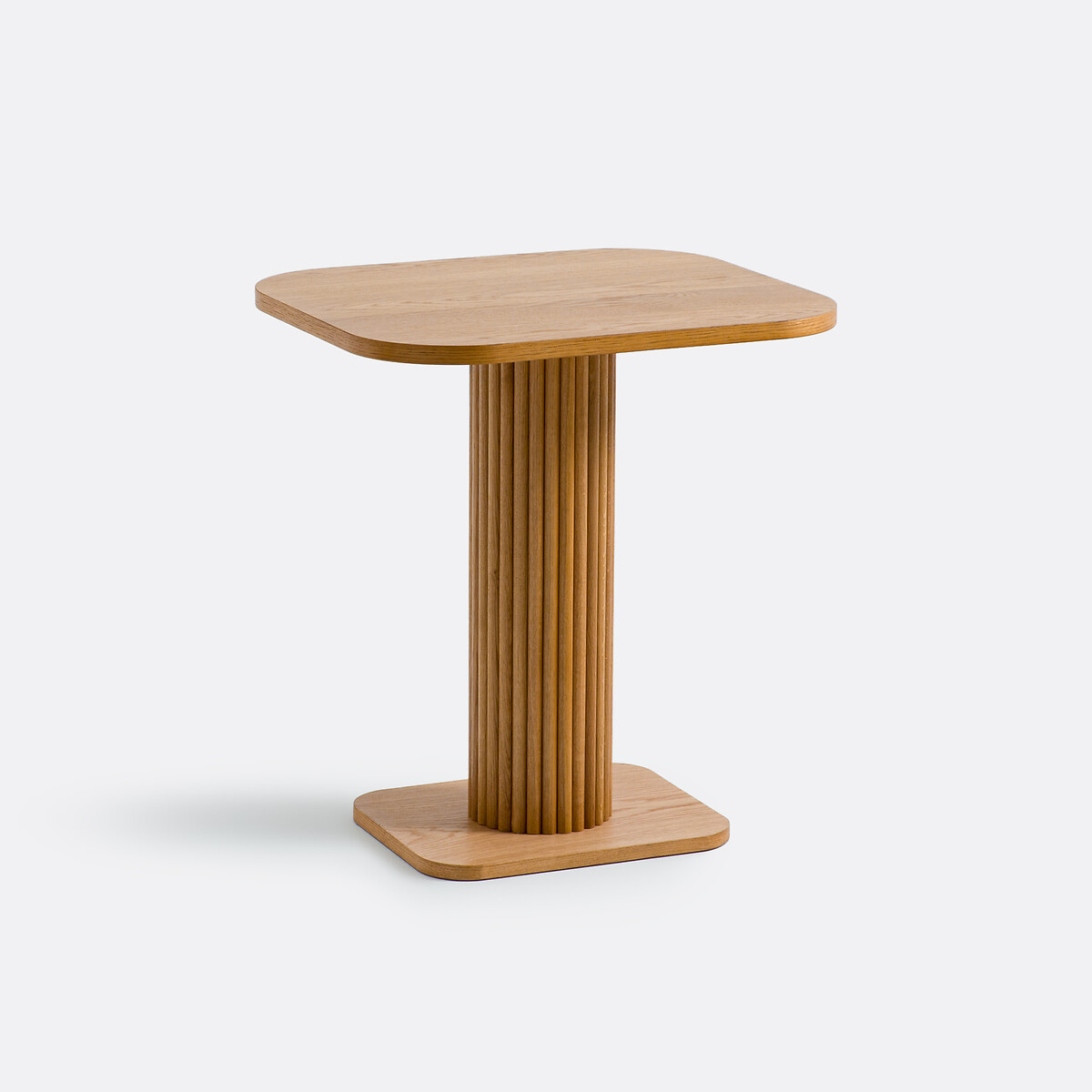 La Redoute Interieurs Tamula 2-Seater Bistro Table In Veneer Unisex Oak 2 People
