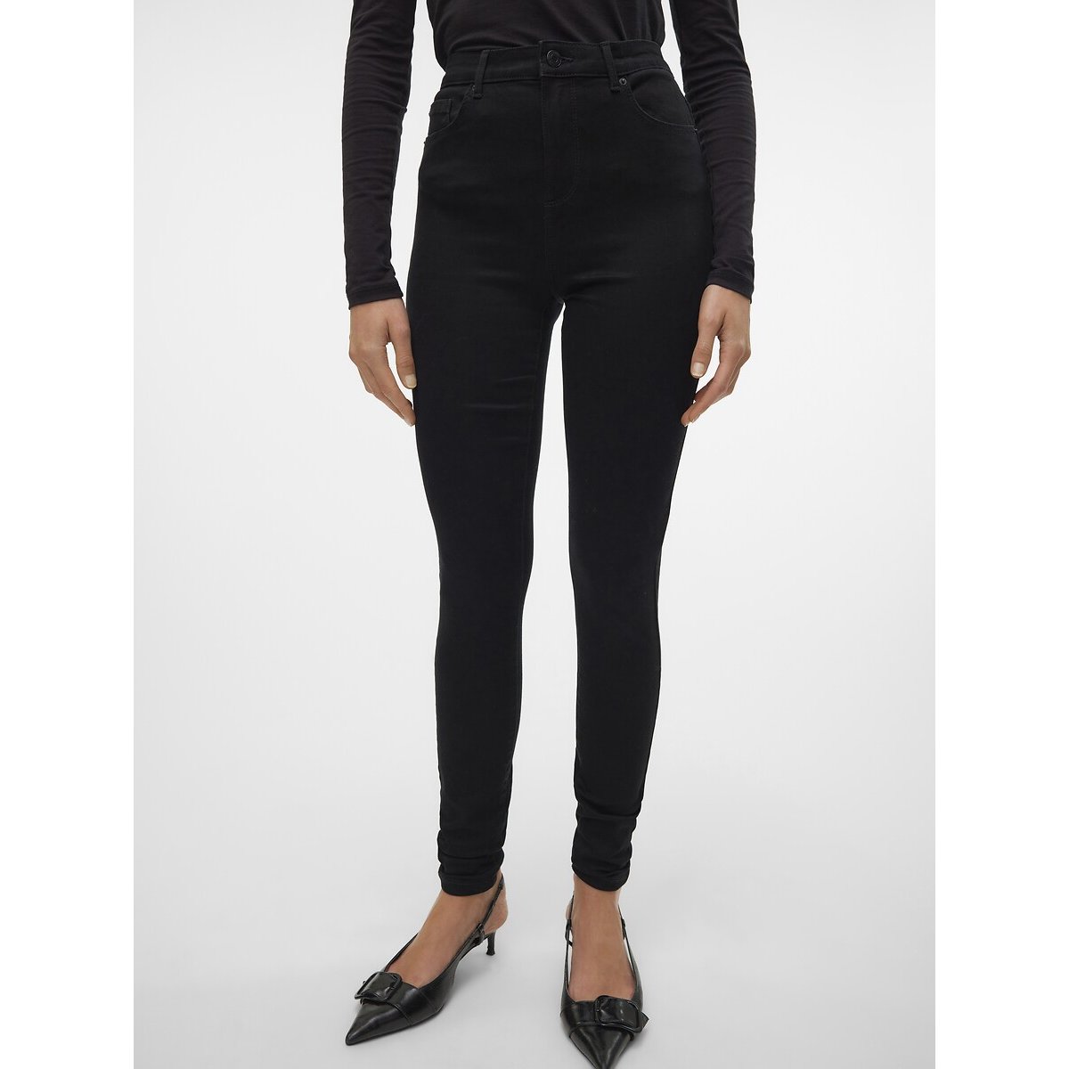 Vero Moda Skinny Jeans Women's Black Xs / L30