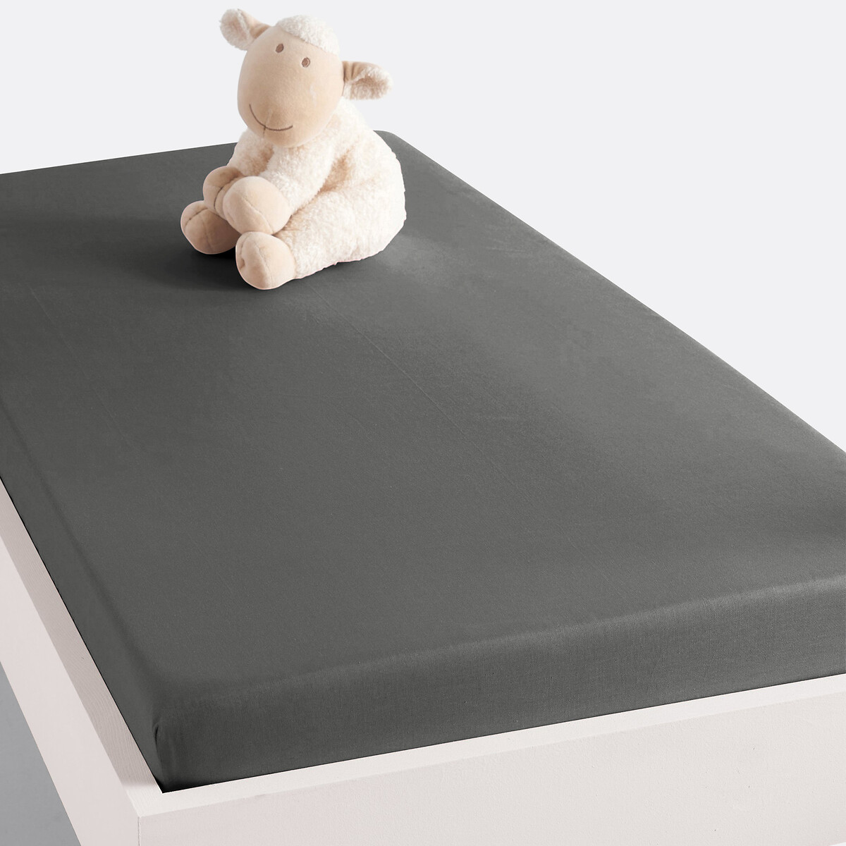 Sábana bajera de algodón para cama infantil Scenario. Talla Cama 90cm (90x190cm). Color