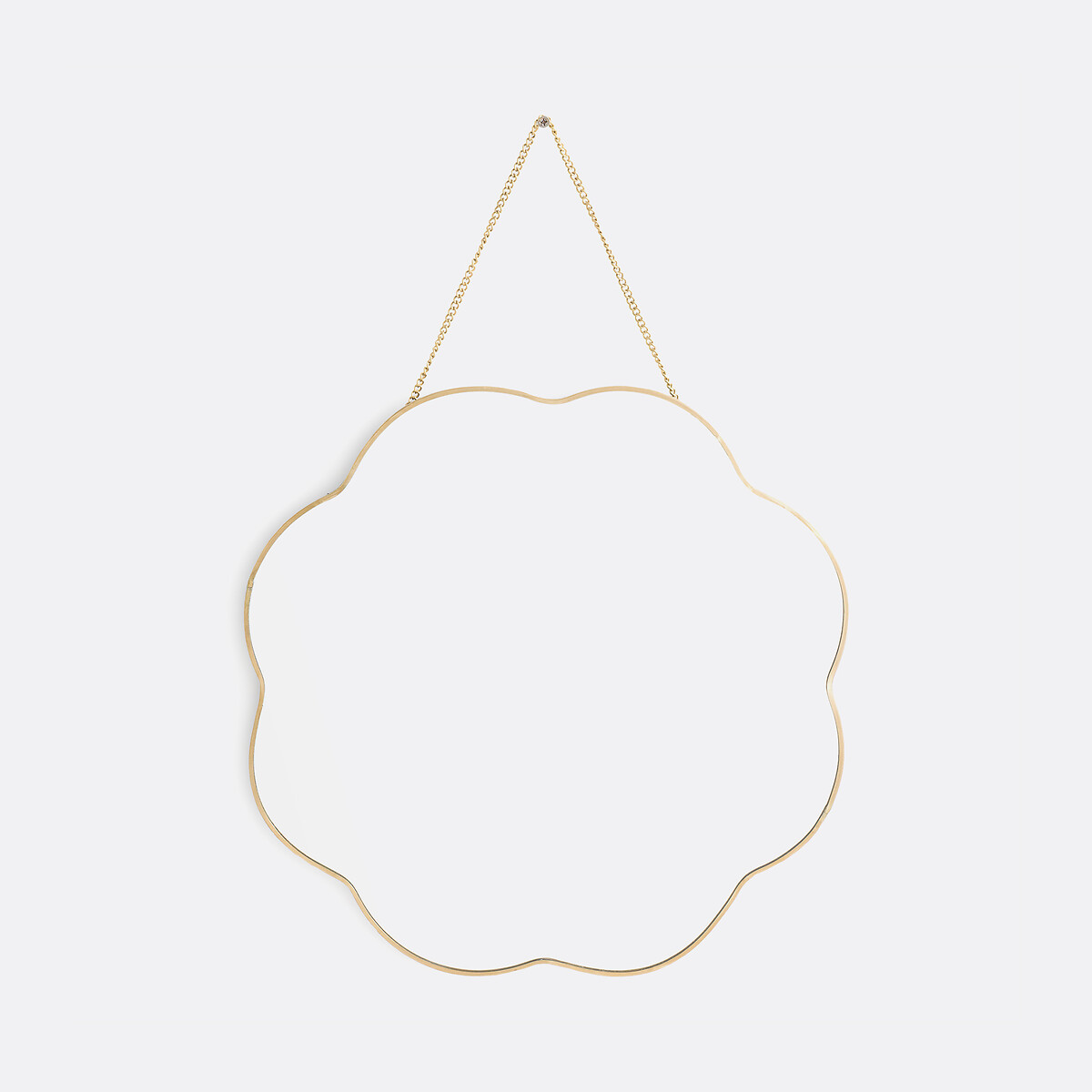 La Redoute Interieurs Uyova 50Cm Diameter Mirror Unisex Brass