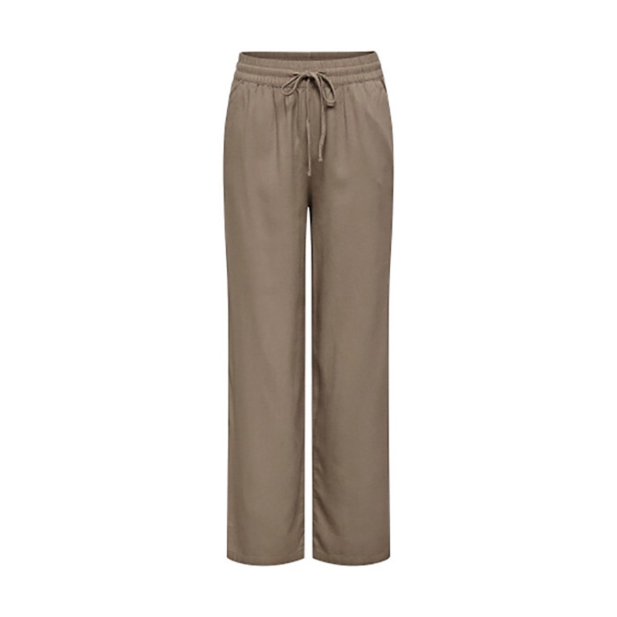 Jdy High Waist Wide Leg Trousers Women's Brown Xs / L32