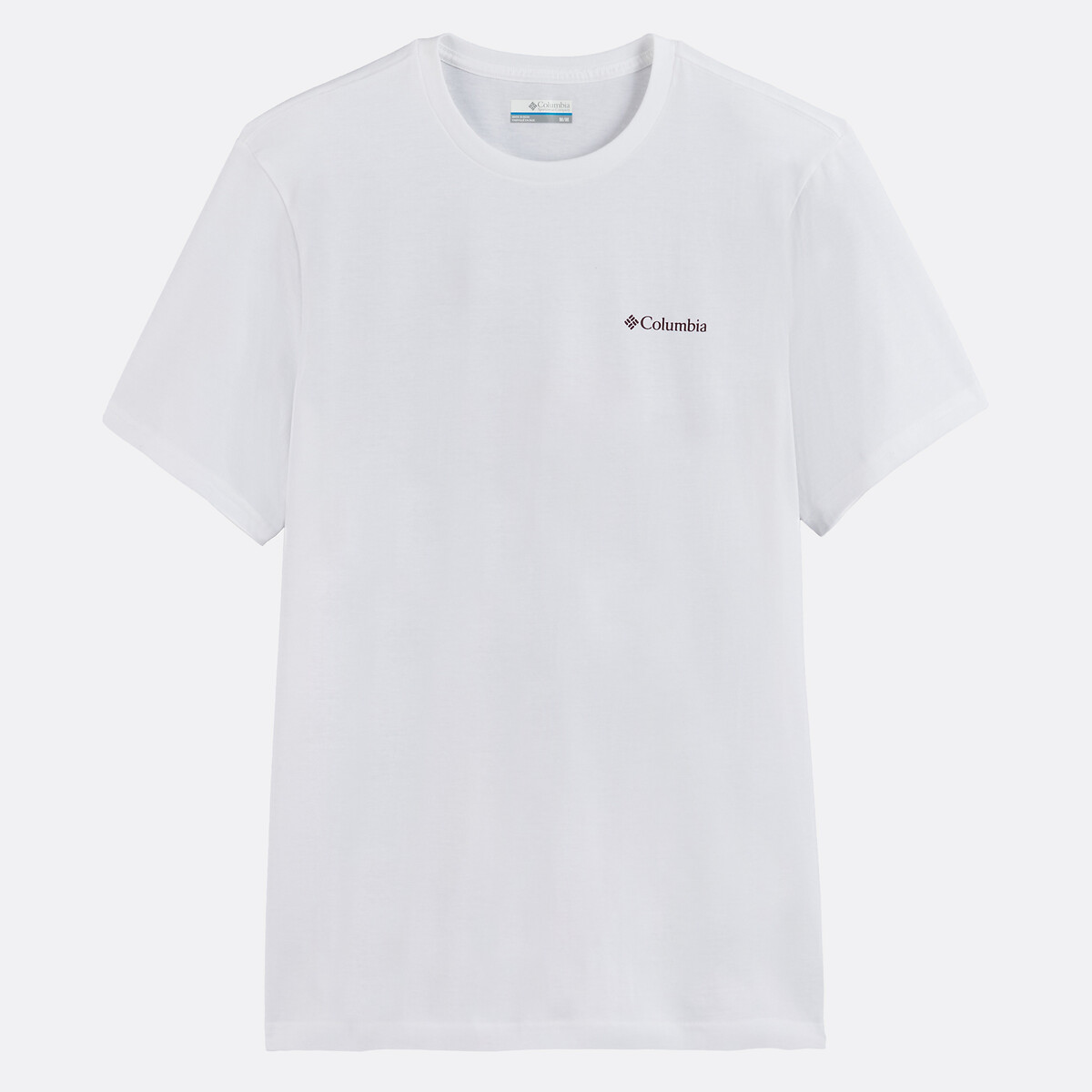 Columbia Short Sleeve T-Shirt With Back Print Men's White Extra Large