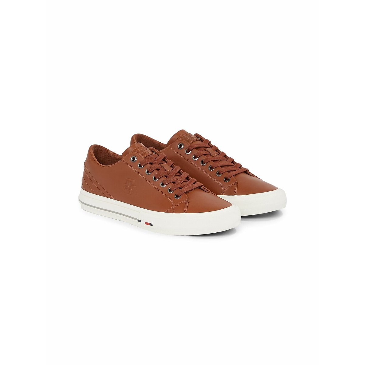 Sneakers vulcanizzate Street Patch in pelle - TOMMY HILFIGER - Modalova