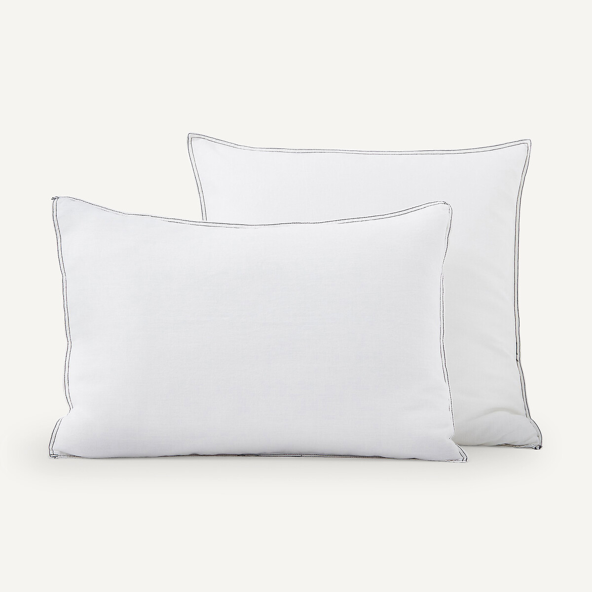 AM.PM Funda de almohada de cáñamo lavado Helm. Color