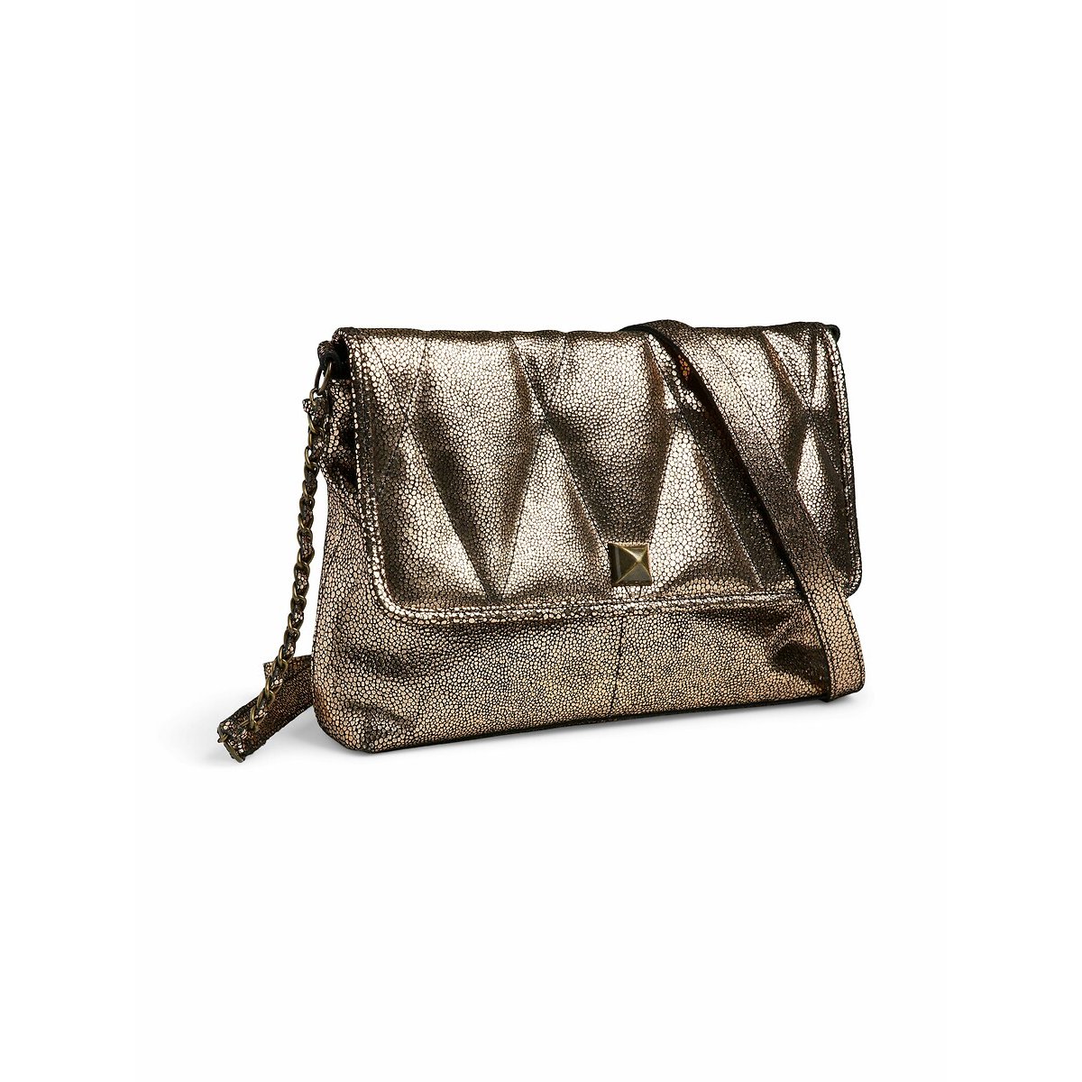 Pieces Leren handtas Jami