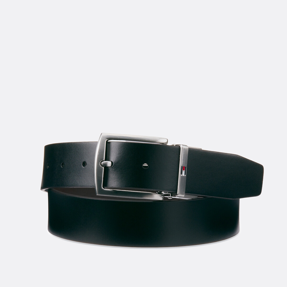 Tommy hilfiger Omkeerbare leren riem Denton 3,5 cm