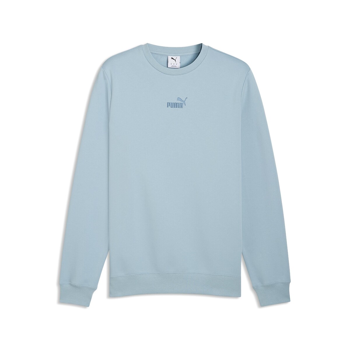 Puma Essential Crew Neck Sweatshirt Men's Sea Blue Medium