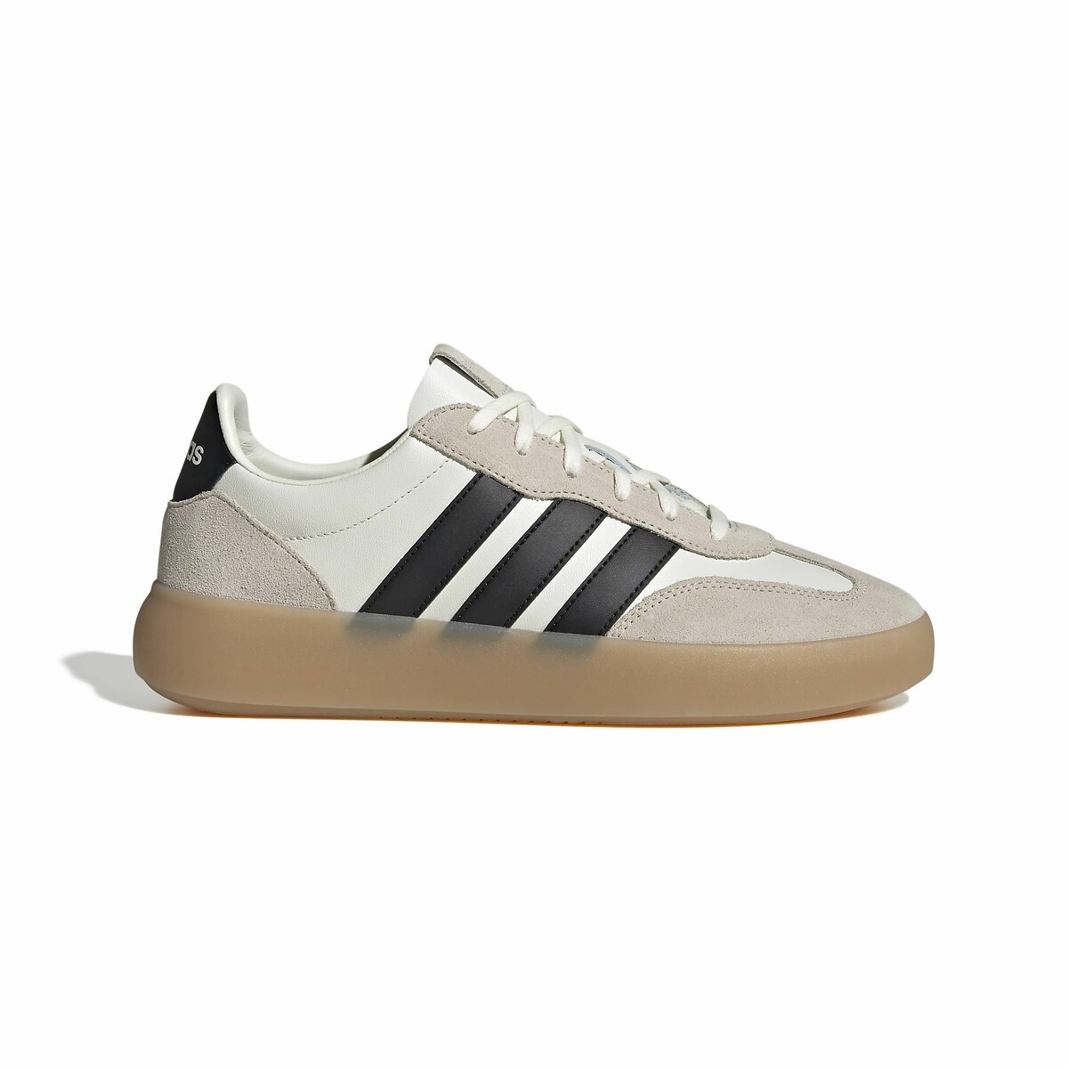 Adidas Sportswear Barreda Decode Lux Trainers In Leather Women's Ecru/Black Size 43.3 (9)