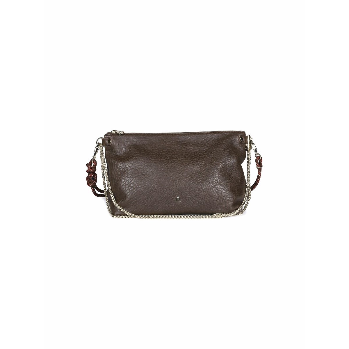 Clutch em pele, MALLOW, Craie Studio