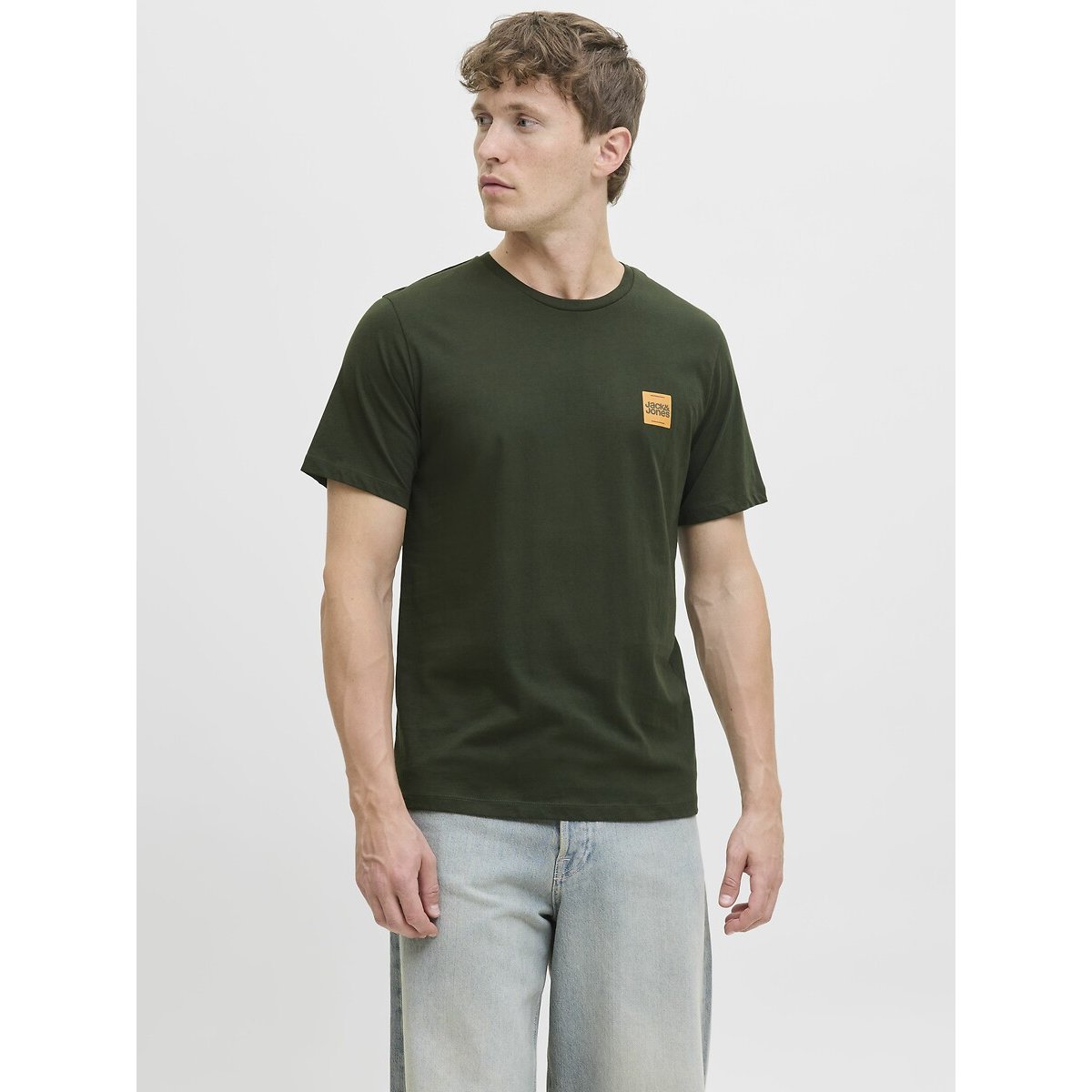 jack & jones T-shirt Met Ronde Hals Logo
