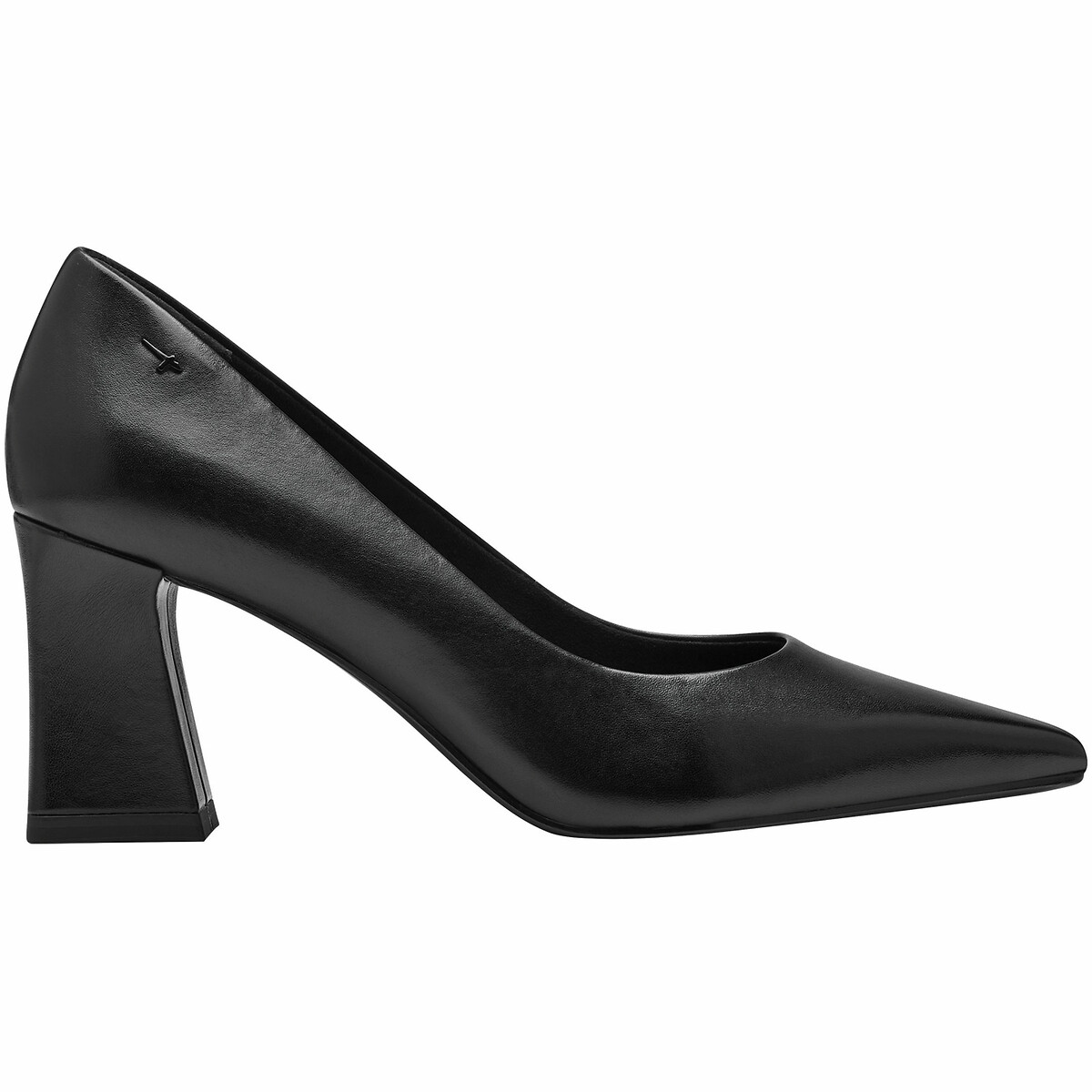 Tamaris Pointed Leather Heels Women's Black Size 36 (3.5)