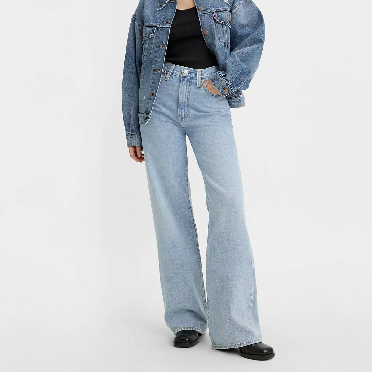 Jean Ribcage Wide Leg