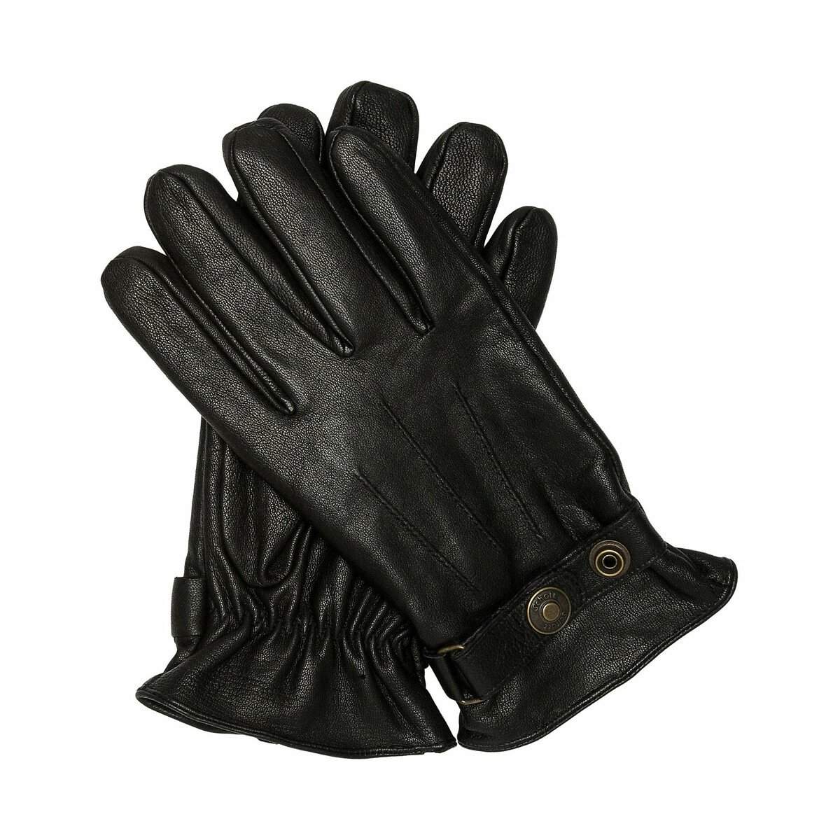 Schott Handschoenen met logo 3D