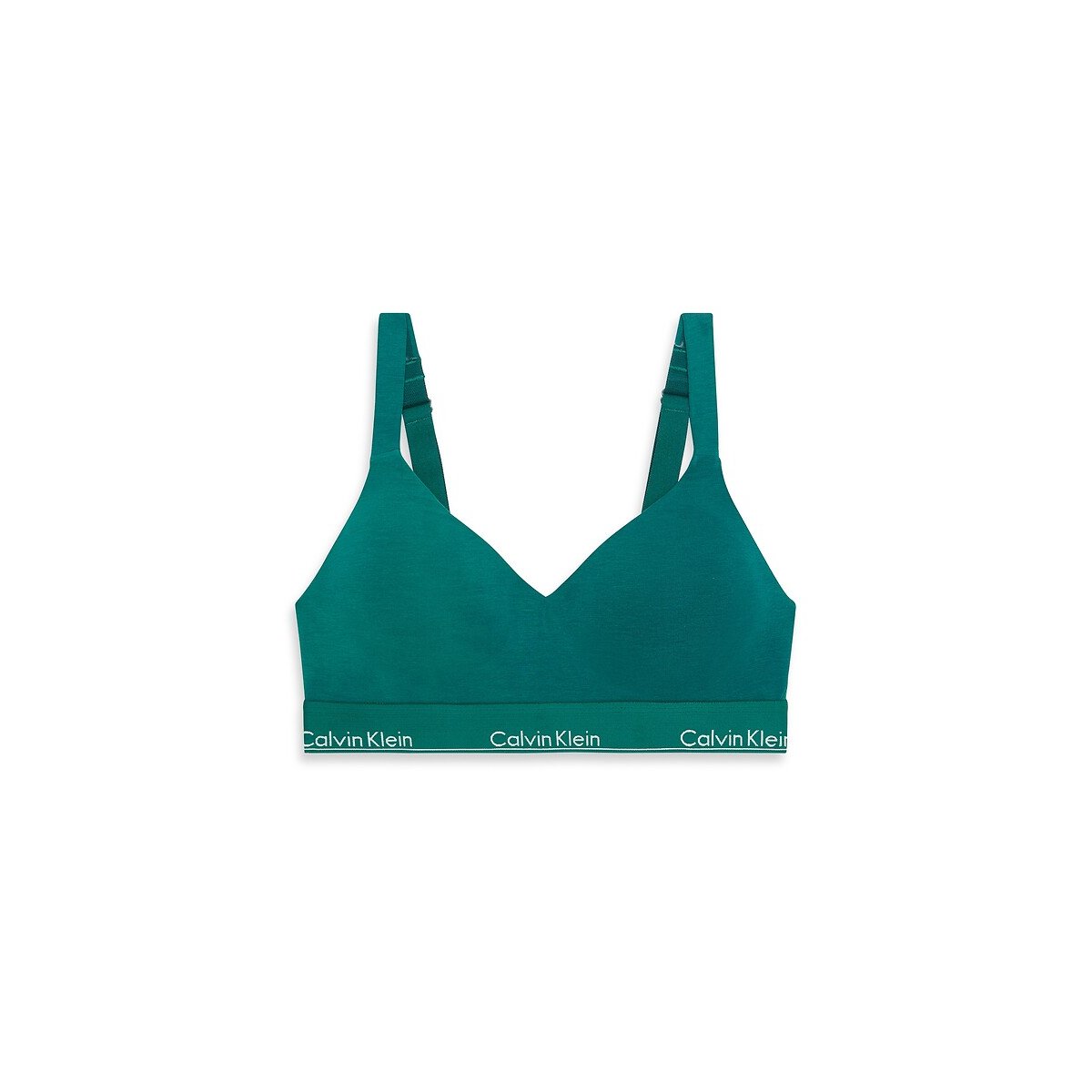 Calvin Klein Underwear Women's Green Icon Cotton Modal Bralette Medium