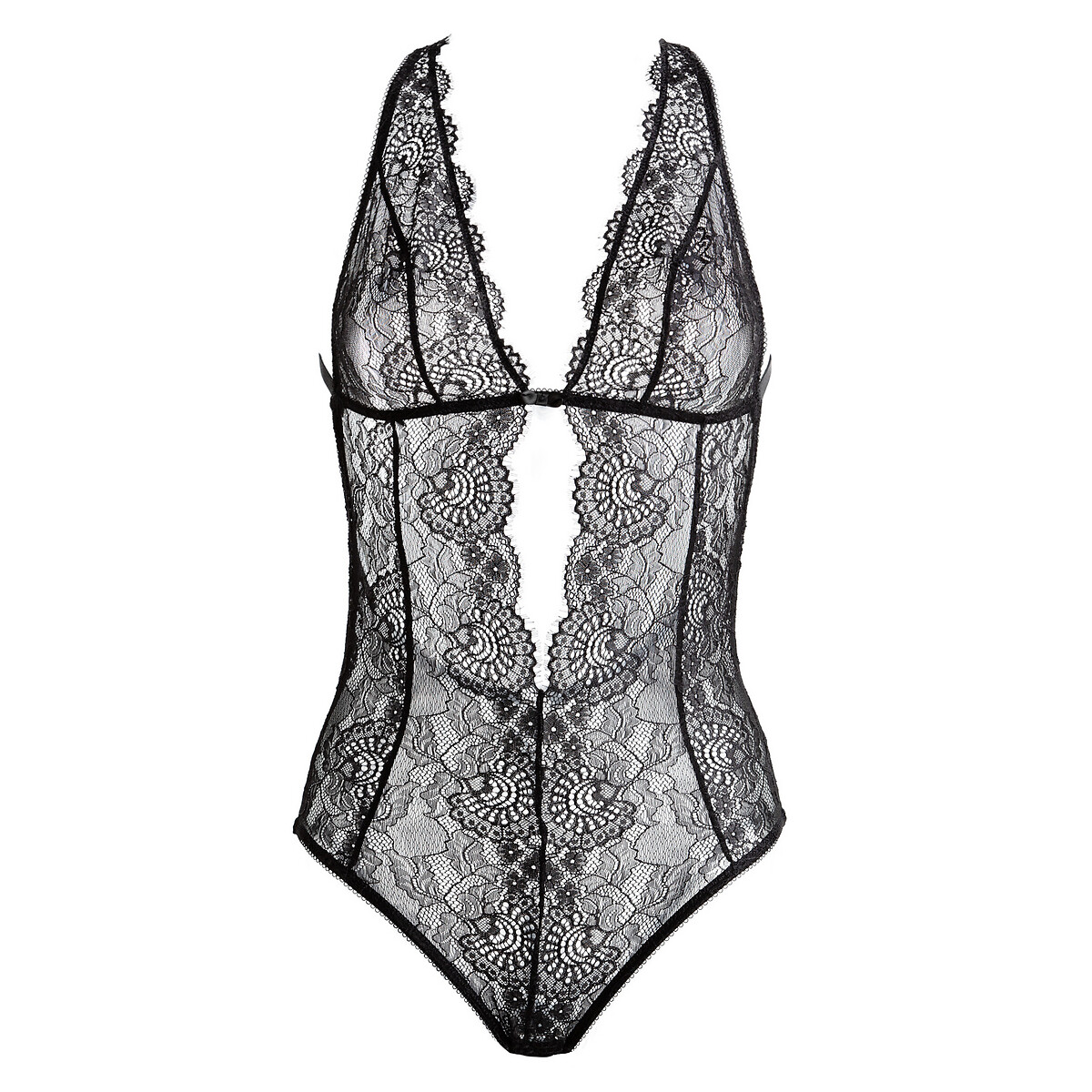 Lace Crotchless Bodysuit