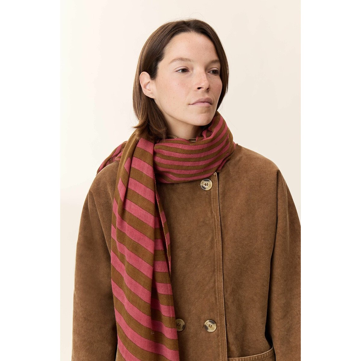 Foulard à rayures, EMILE
