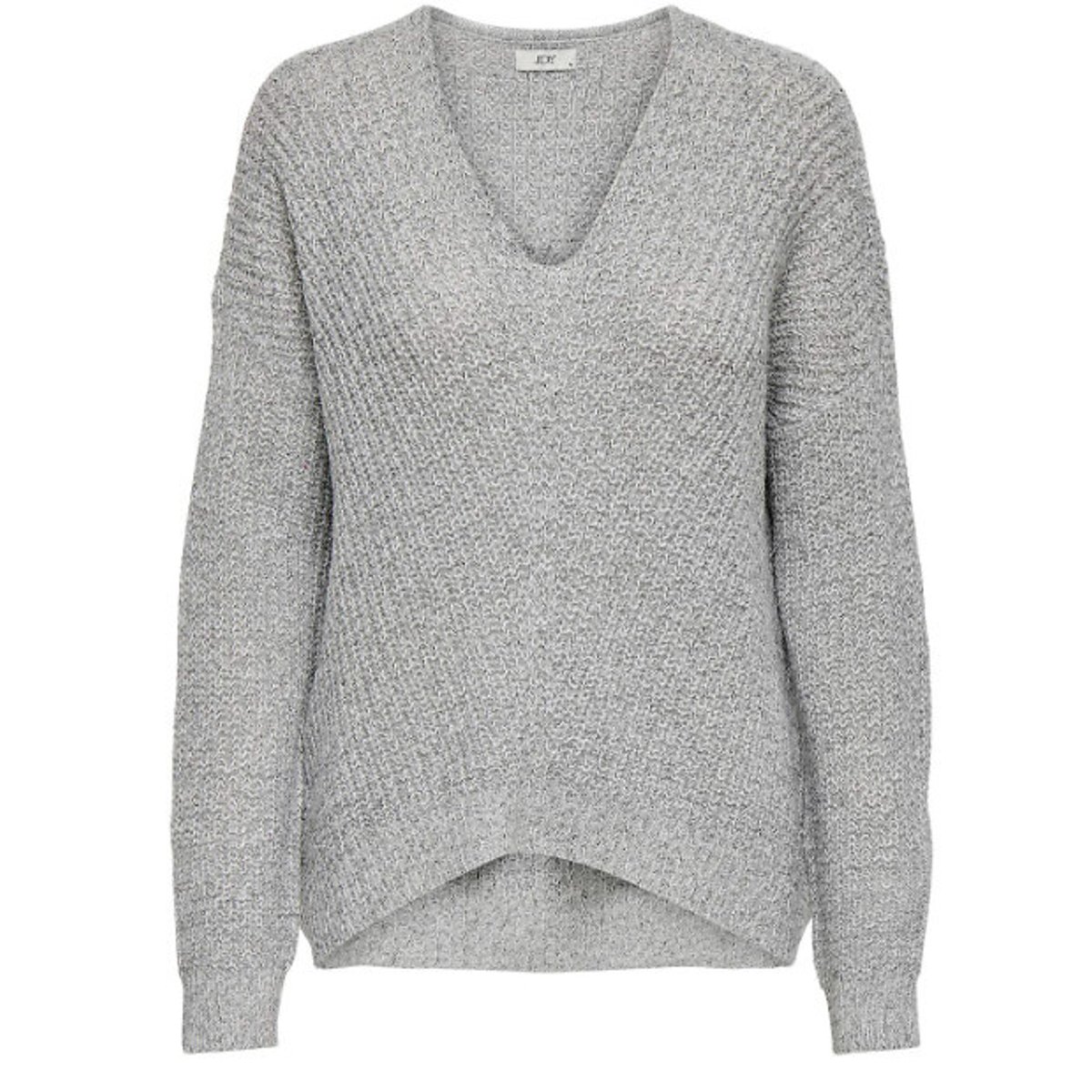 Jdy Long Sleeve V-Neck Jumper Women's White Extra Small