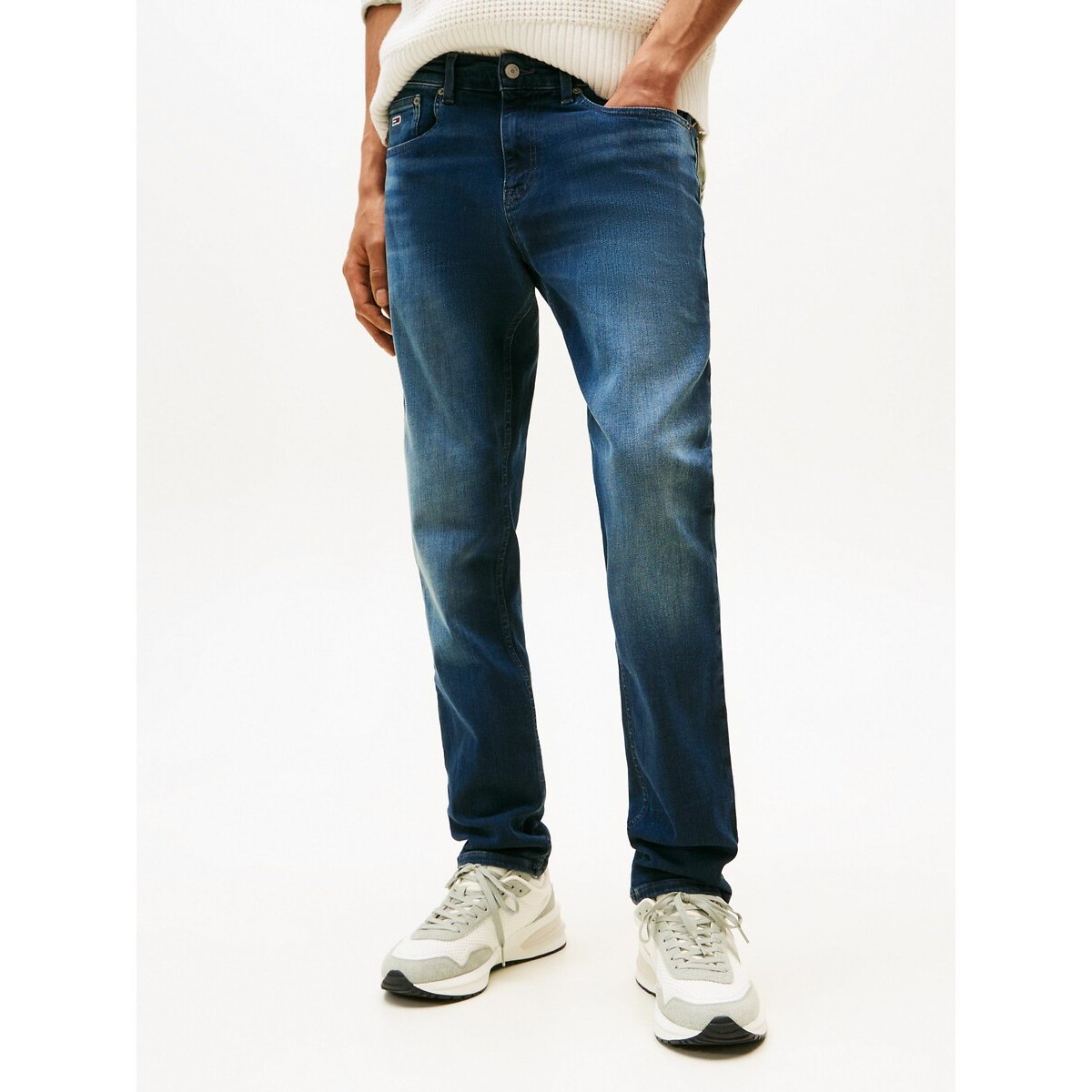 Tommy Jeans Scanton Ai1264 Slim Fit Jeans Men's Dark Blue W32 L32