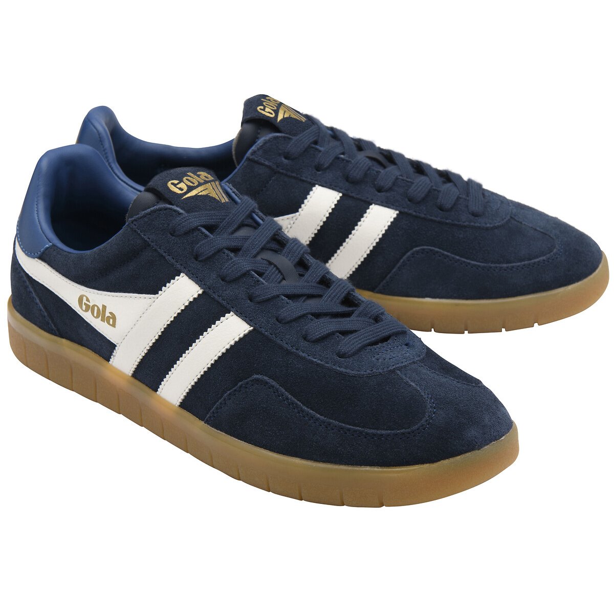 Gola Atlas Suede Trainers Men's Navy Blue Size 44 (9.5)