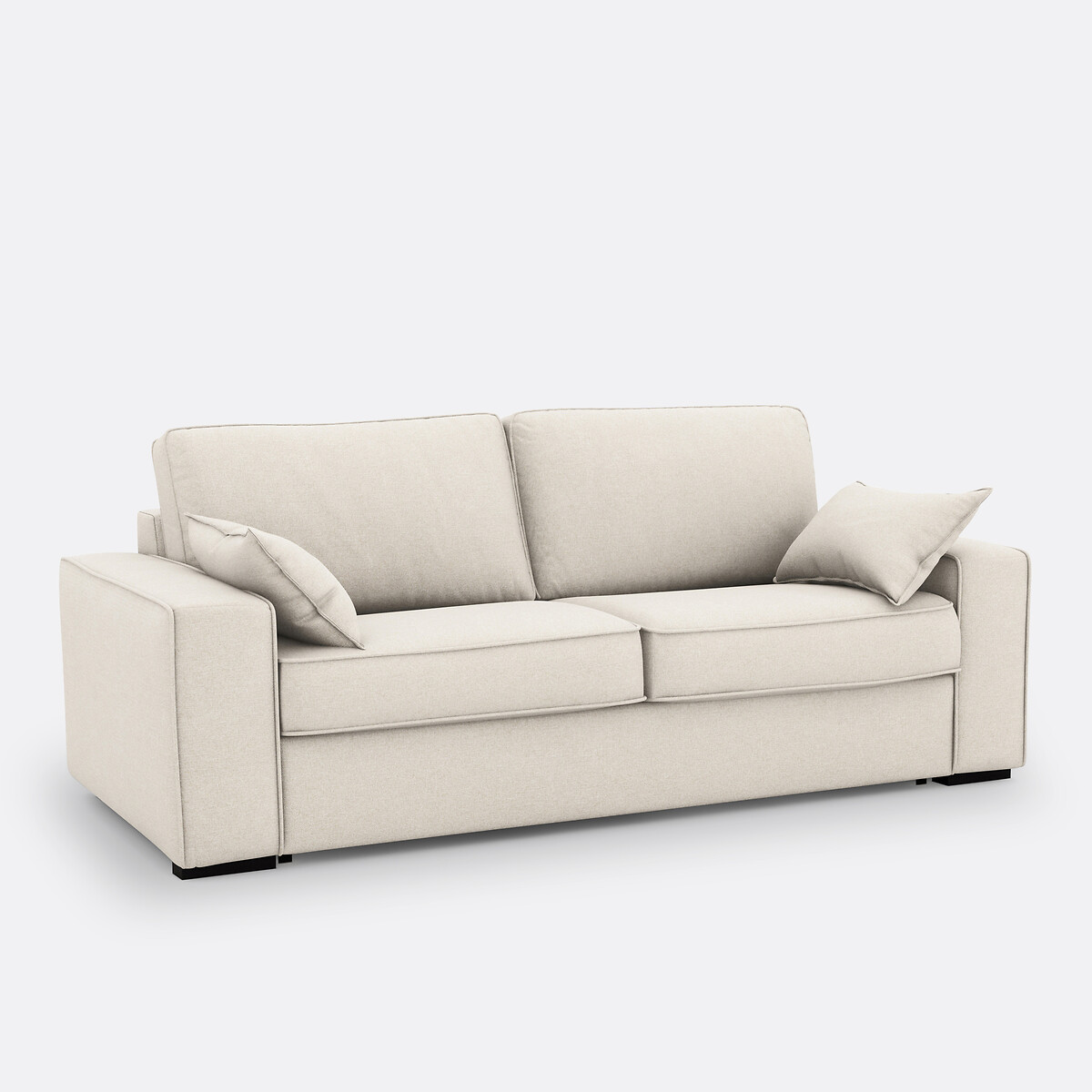 Canapé-lit Polyester, Mousse Premium HR, Cecilia — vue 3