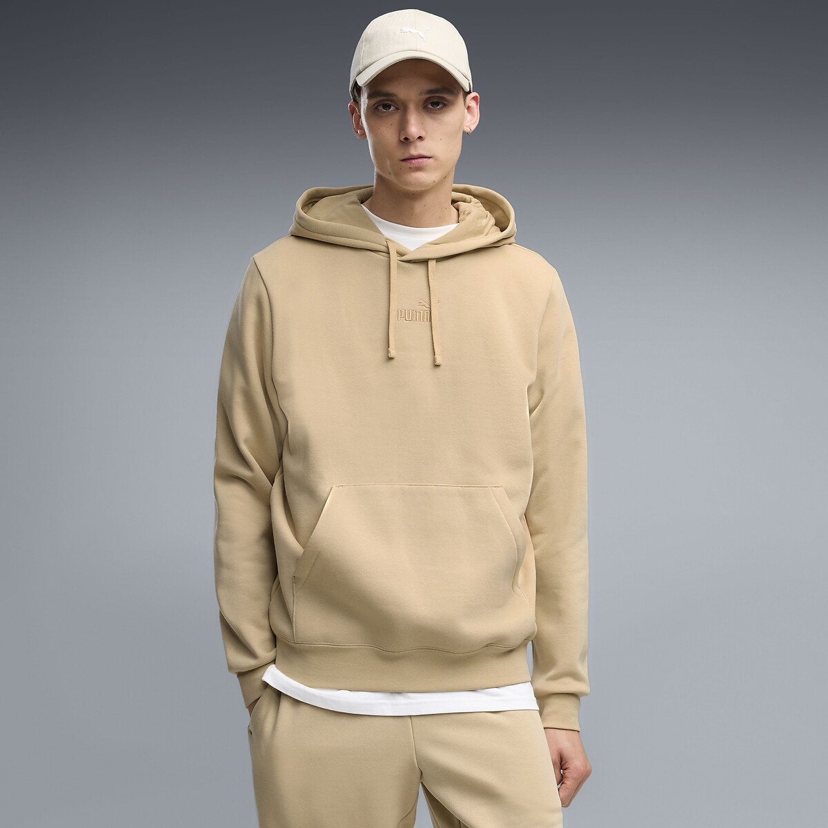 Sweat à capuche, ESSENTIEL LOGO