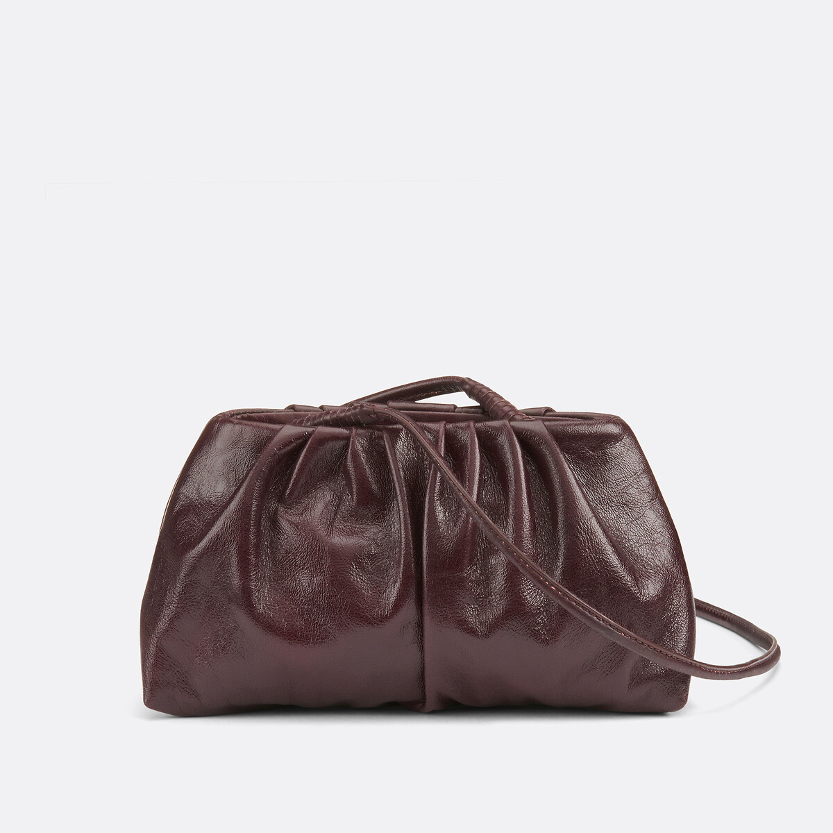 LA REDOUTE COLLECTIONS Pockettasje in leer